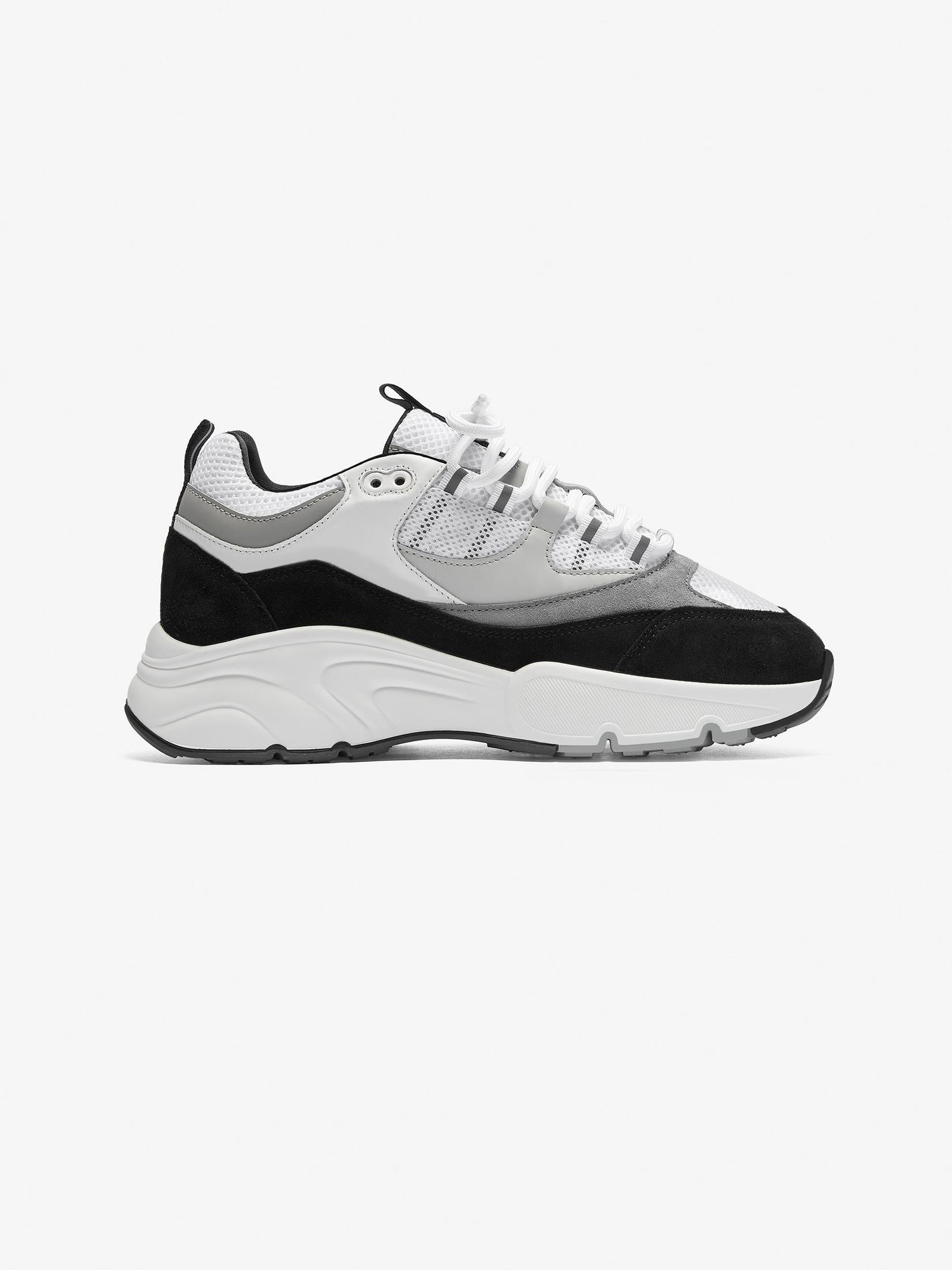 Aero Runner Monochrome: Sleek Performance Sneakers for All-Day Comfort Homme8