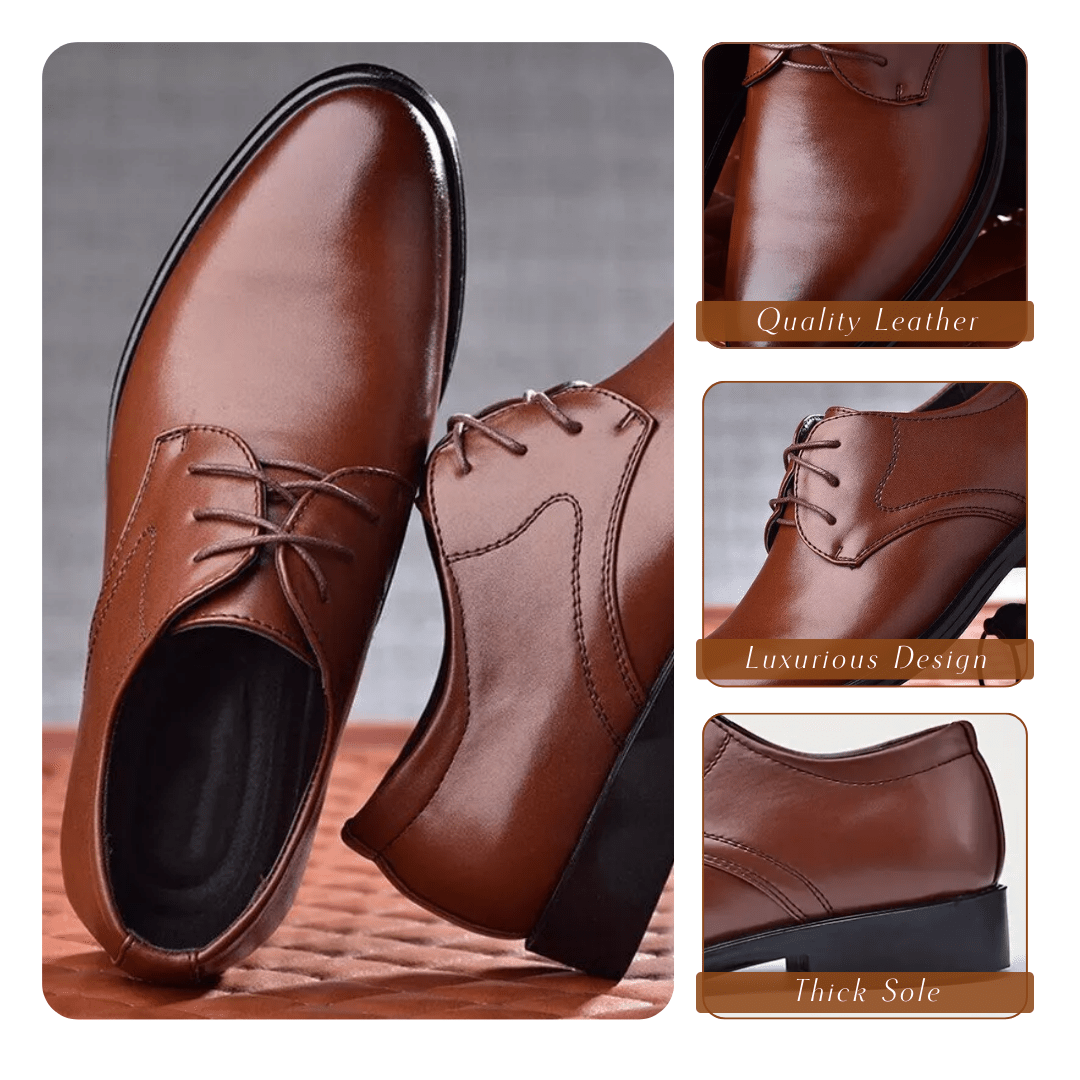 Barry Premium Formal Business Shoes - Elegant Comfort & Style Homme8