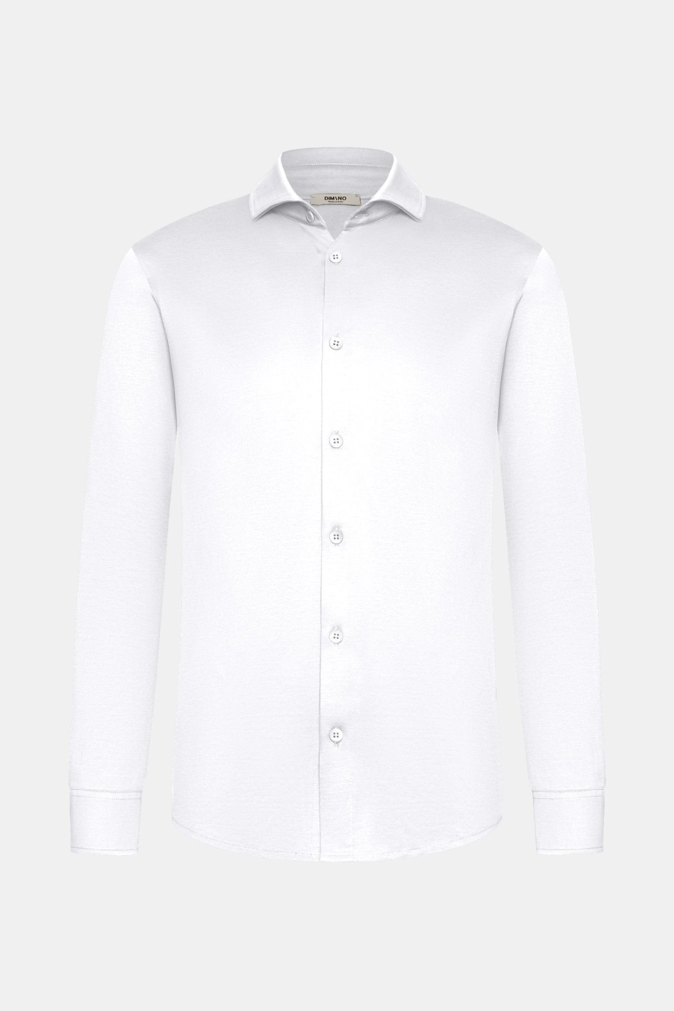 Classic White Formal Shirt - Timeless Elegance & Comfort Homme8 Overhemden