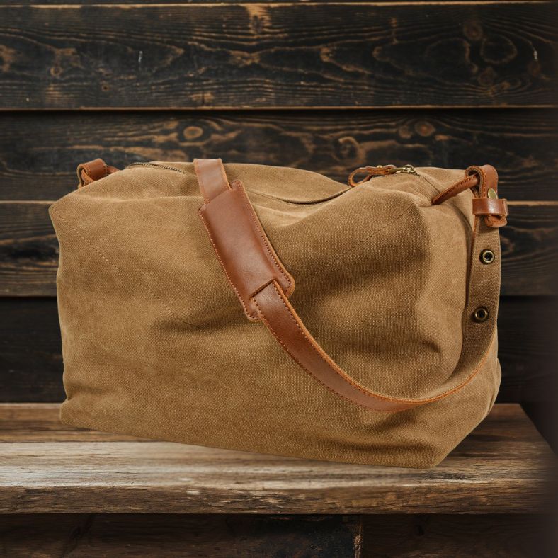 Durable Army Duffle Bag TANK - Versatile, Spacious & Reliable Homme8 canvas duffle bag