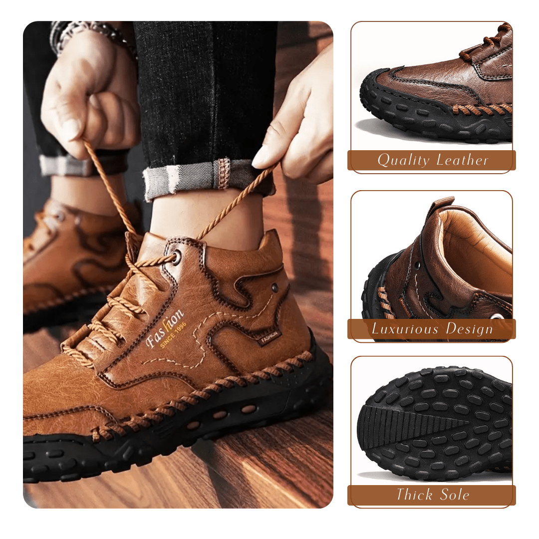 Jake Men's Orthopedic Boots: Stylish Comfort & Support Homme8