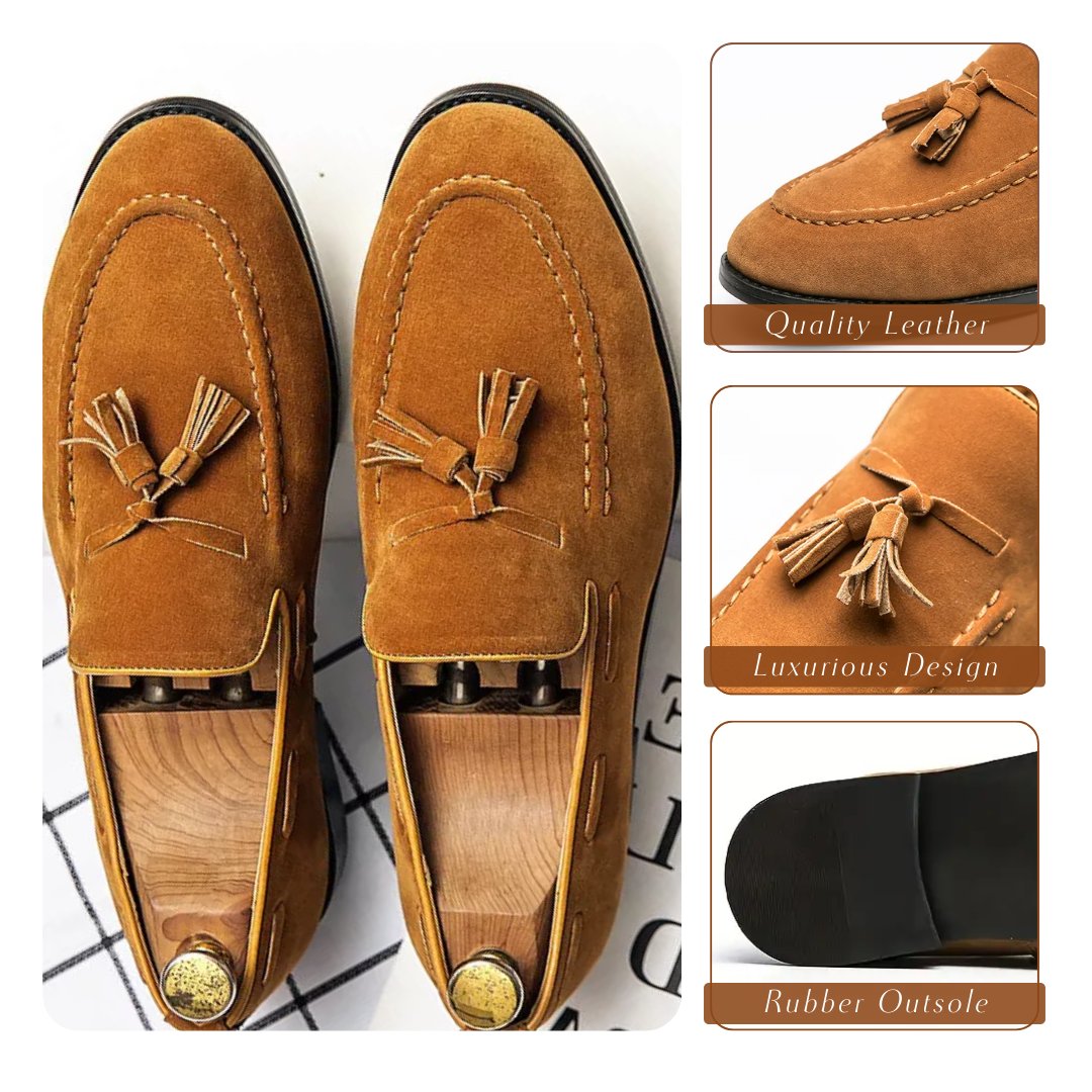 Jax Men's Classic Tassel Loafers - Timeless Style & Comfort Homme8