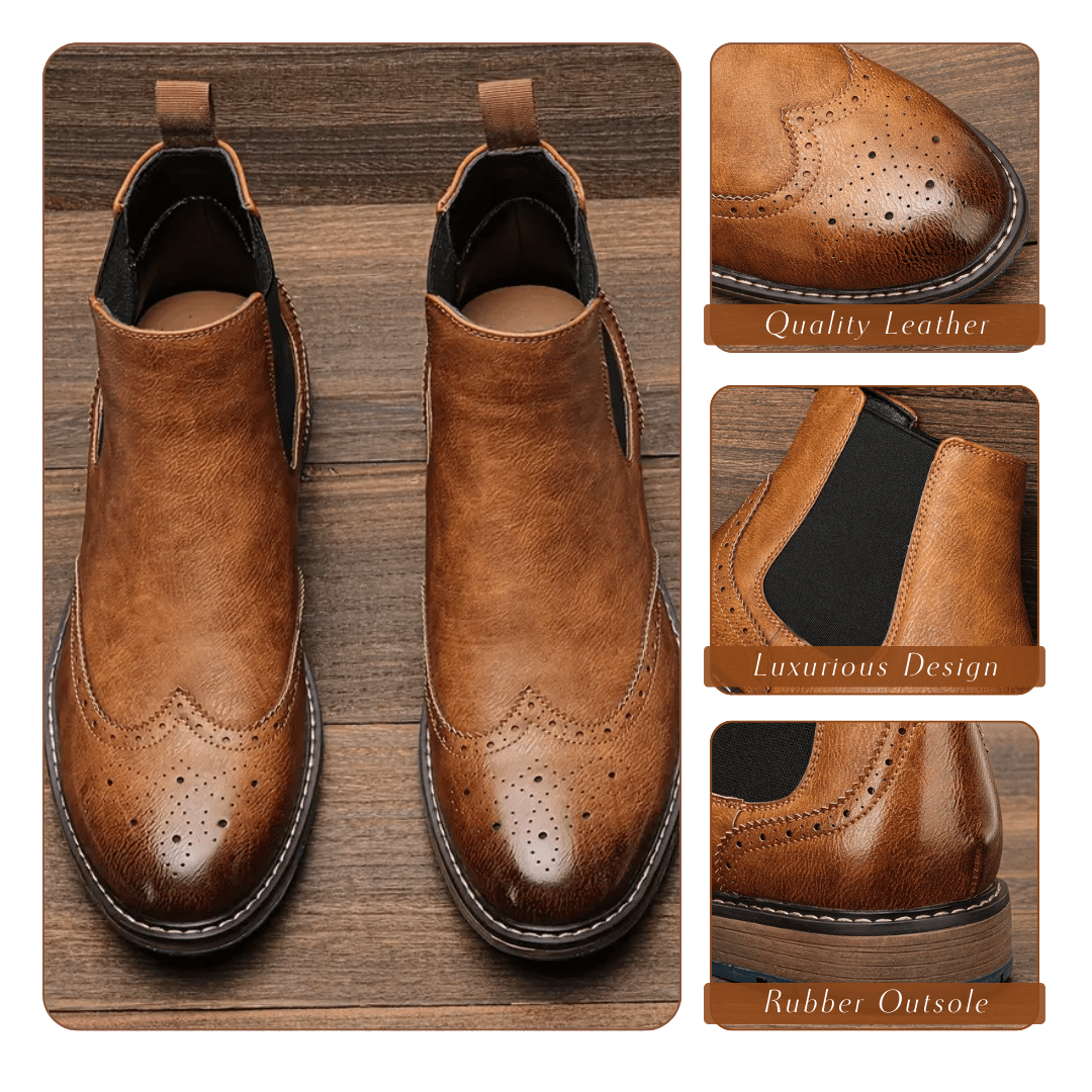 Johan Wear-Resistant Non-Slip Slip-On Boots for Ultimate Comfort Homme8