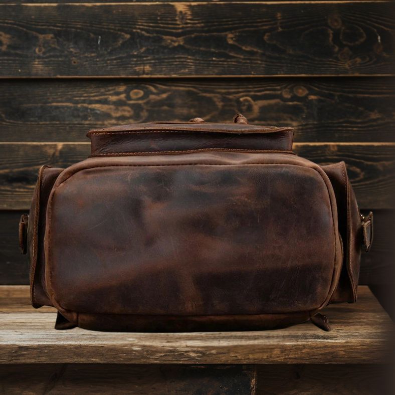Leandro Men's Leather Backpack | Stylish, Durable & Versatile Homme8