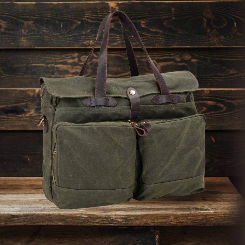 MONTEREY Canvas Shoulder Tote Bag - Stylish, Durable & Versatile Homme8 Canvas Shoulder Bag