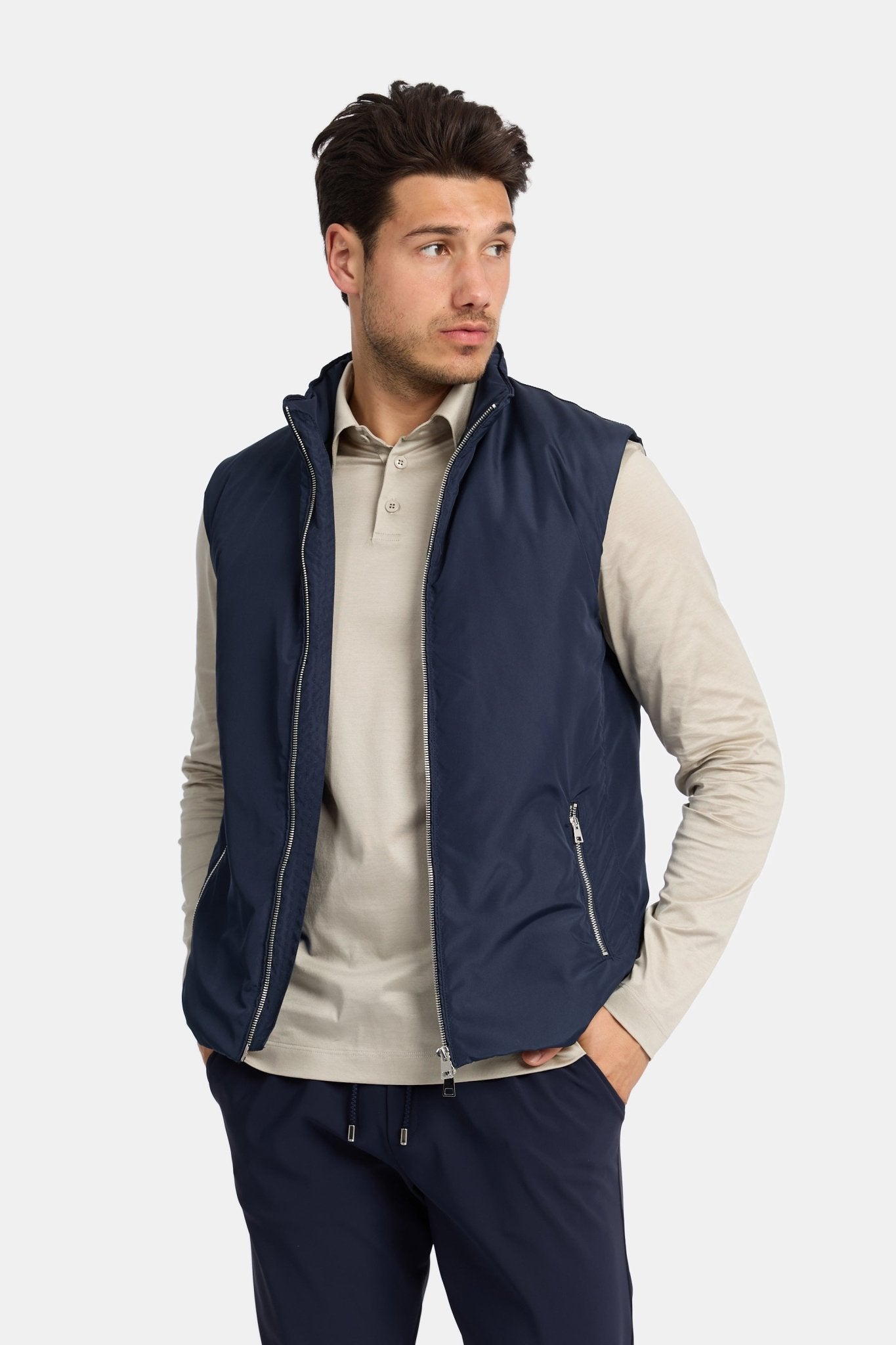Midnight Blue Bodywarmer - Stylish & Warm Outerwear for All Seasons Homme8 Bodywarmer