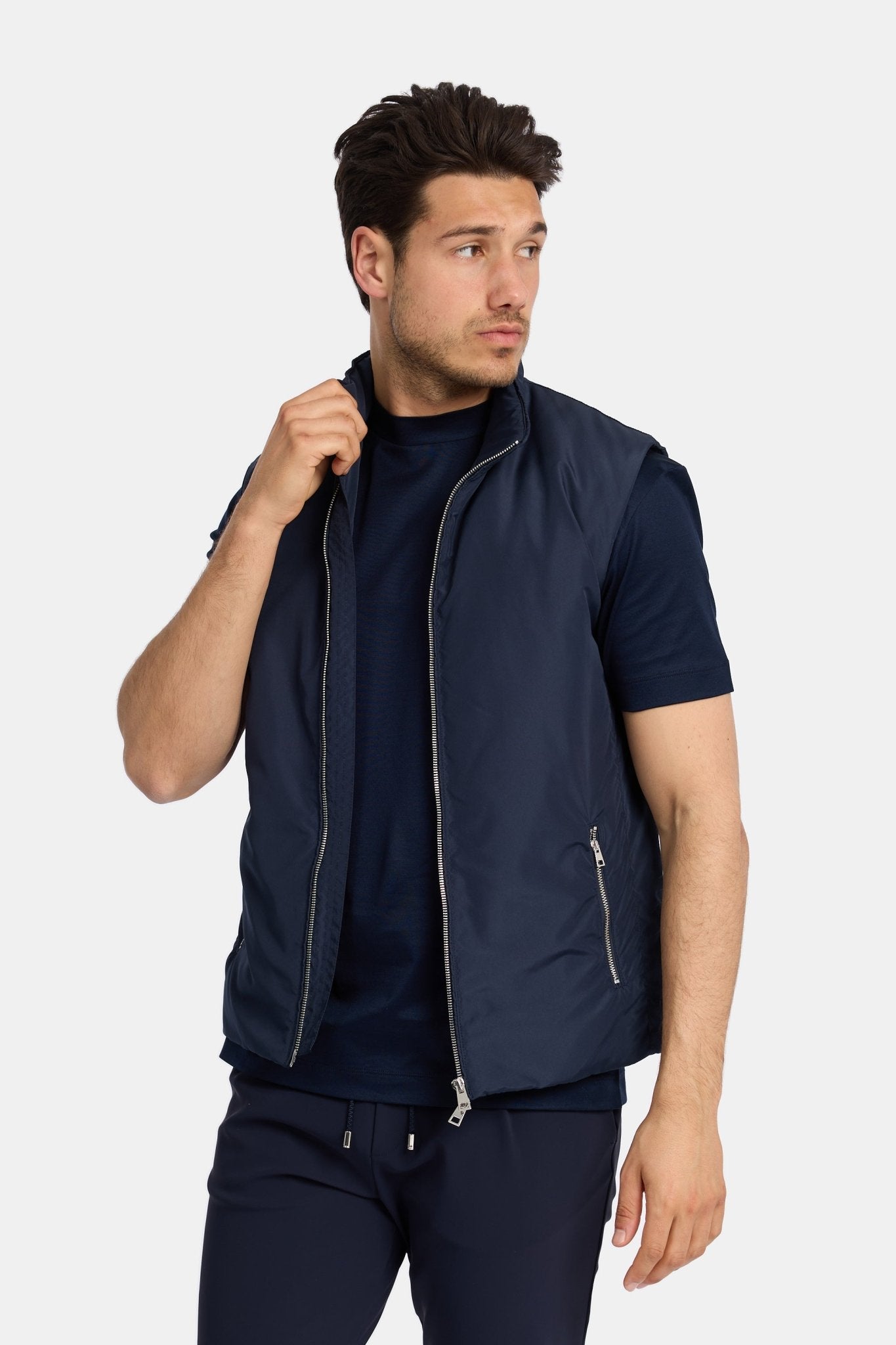 Midnight Blue Bodywarmer - Stylish & Warm Outerwear for All Seasons Homme8 Bodywarmer