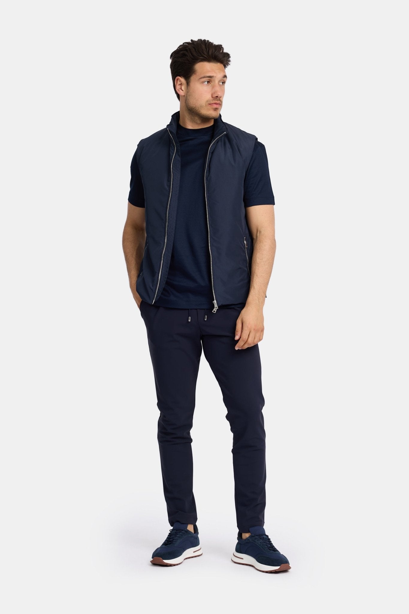 Midnight Blue Bodywarmer - Stylish & Warm Outerwear for All Seasons Homme8 Bodywarmer
