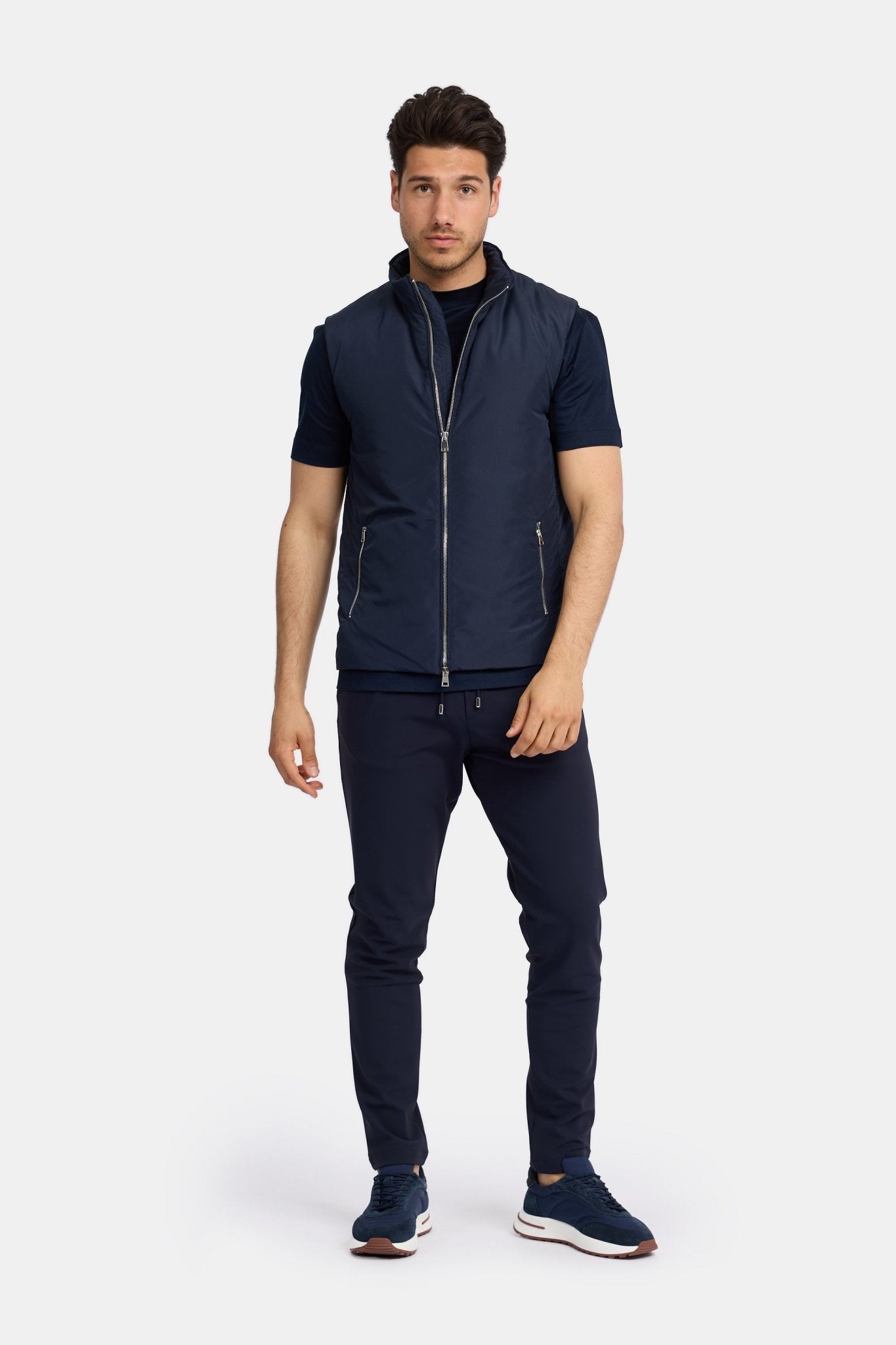 Midnight Blue Bodywarmer - Stylish & Warm Outerwear for All Seasons Homme8 Bodywarmer