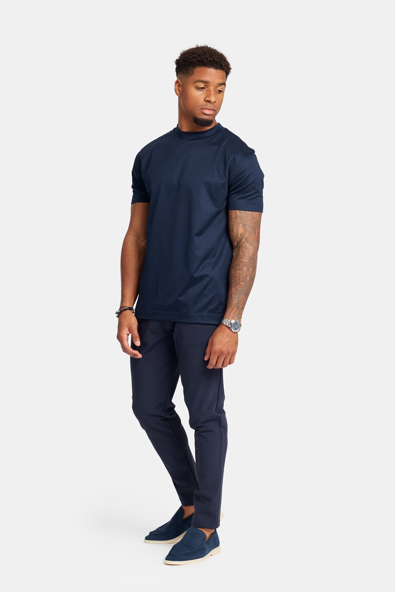 Midnight Blue T-Shirt - Premium Comfort & Timeless Style Homme8 T-shirt