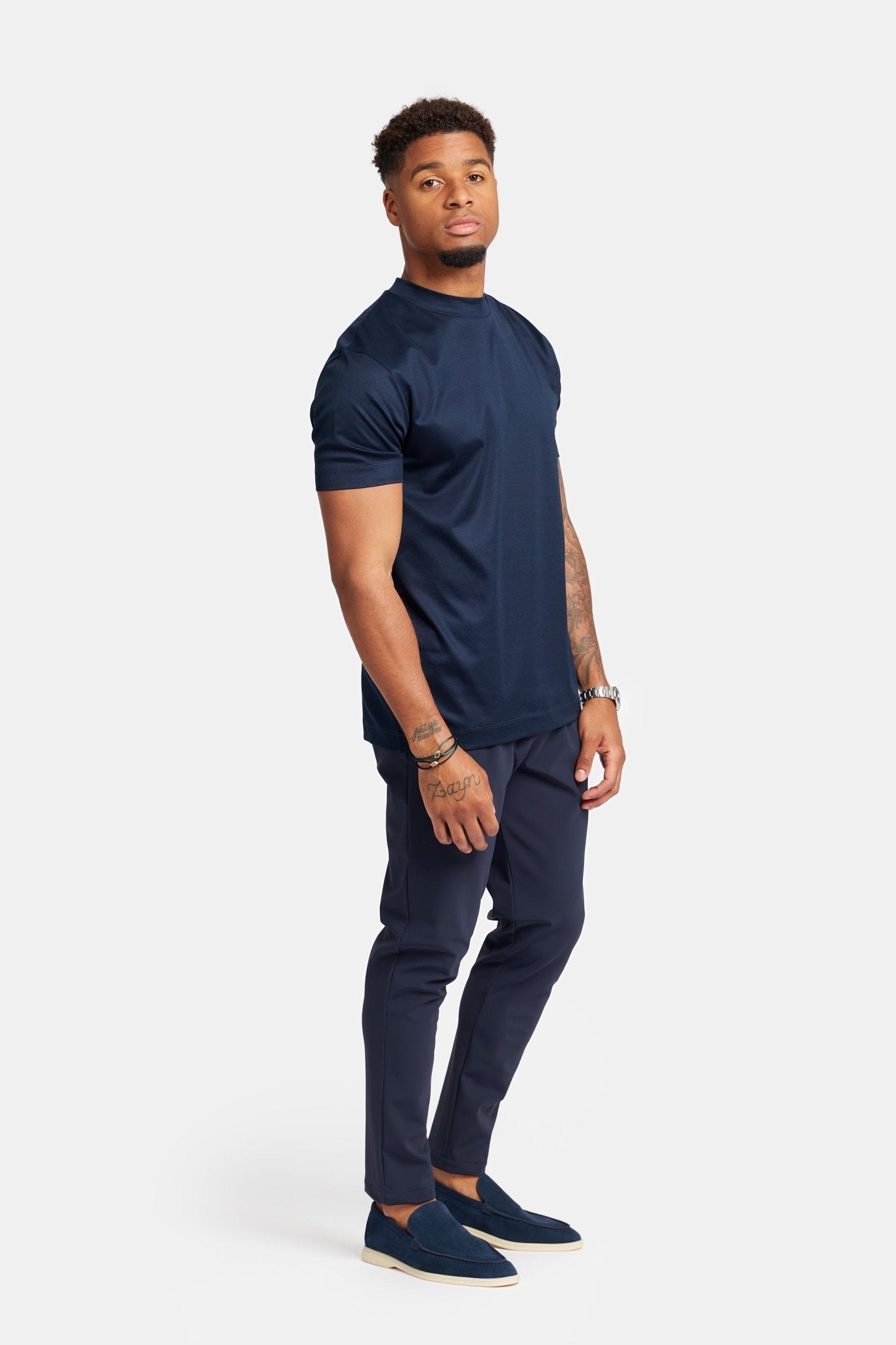 Midnight Blue T-Shirt - Premium Comfort & Timeless Style Homme8 T-shirt