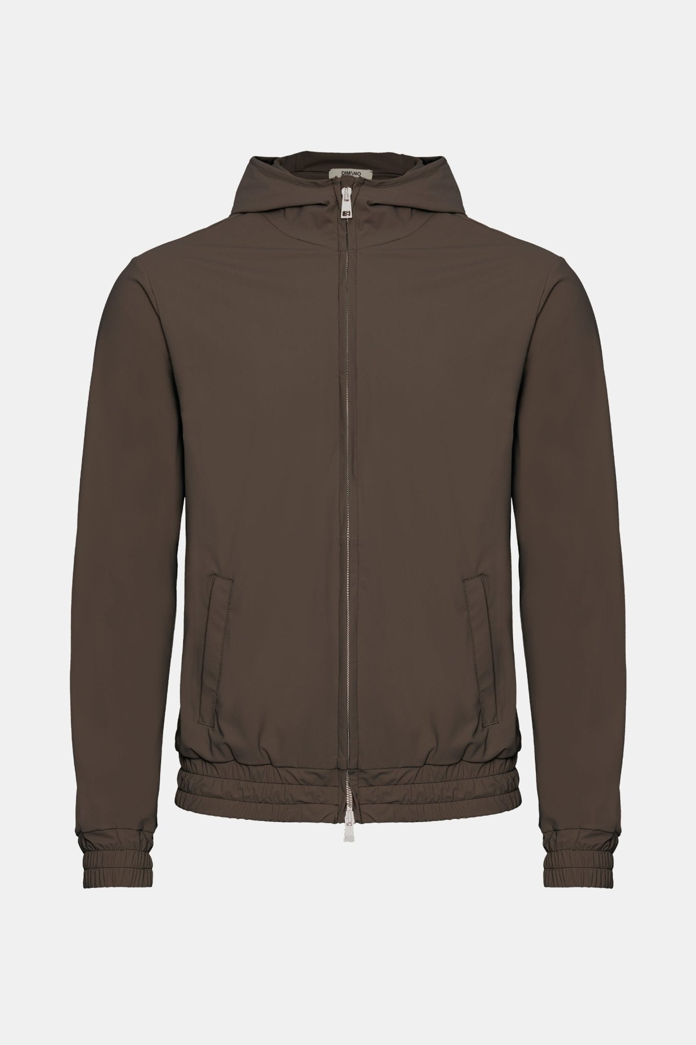 Mocha Brown Hooded Tech Vest - Stylish & Functional Layering Homme8 Trainingspak