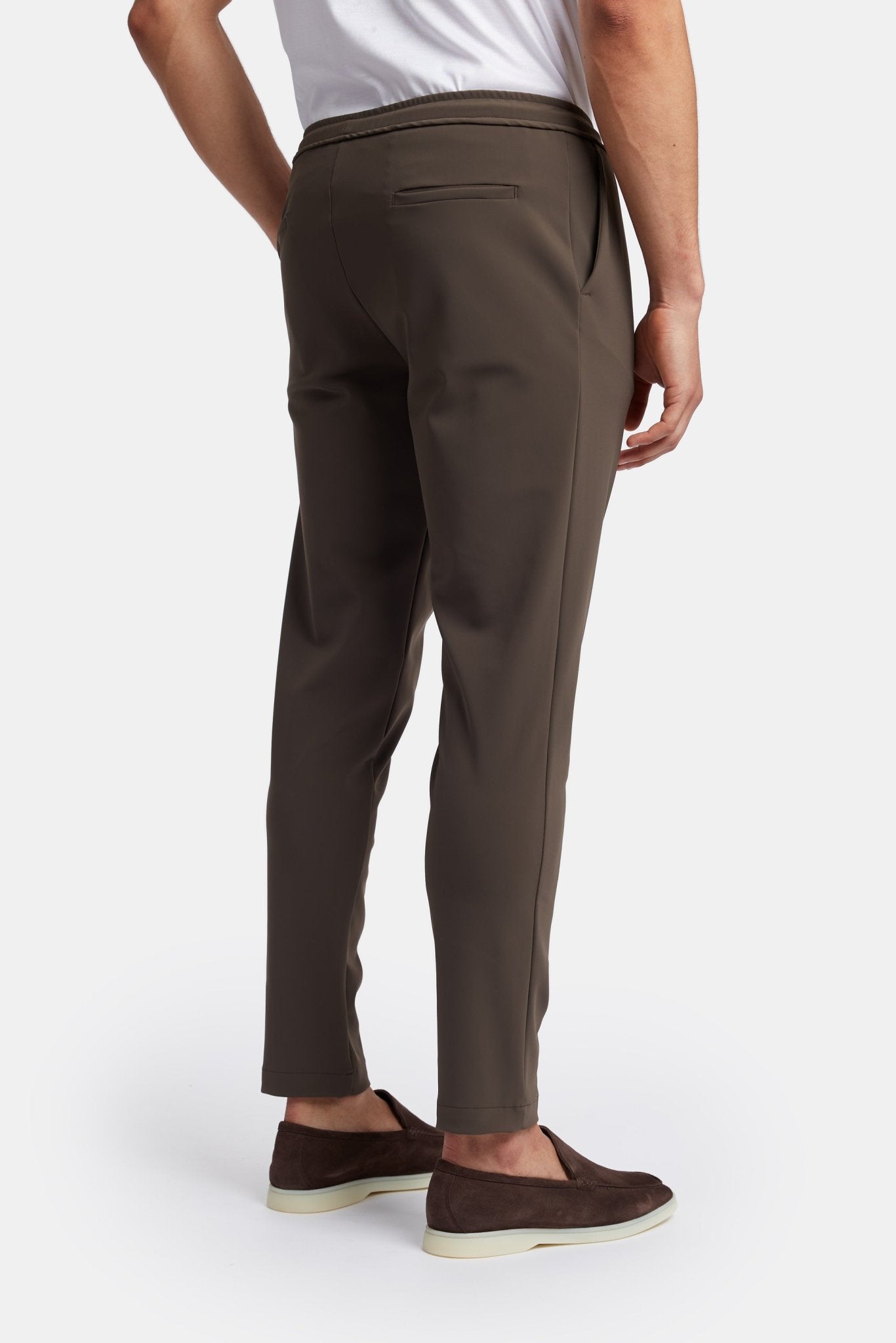 Mocha Brown Smart Pants: Stylish Comfort for Every Occasion Homme8 Broek