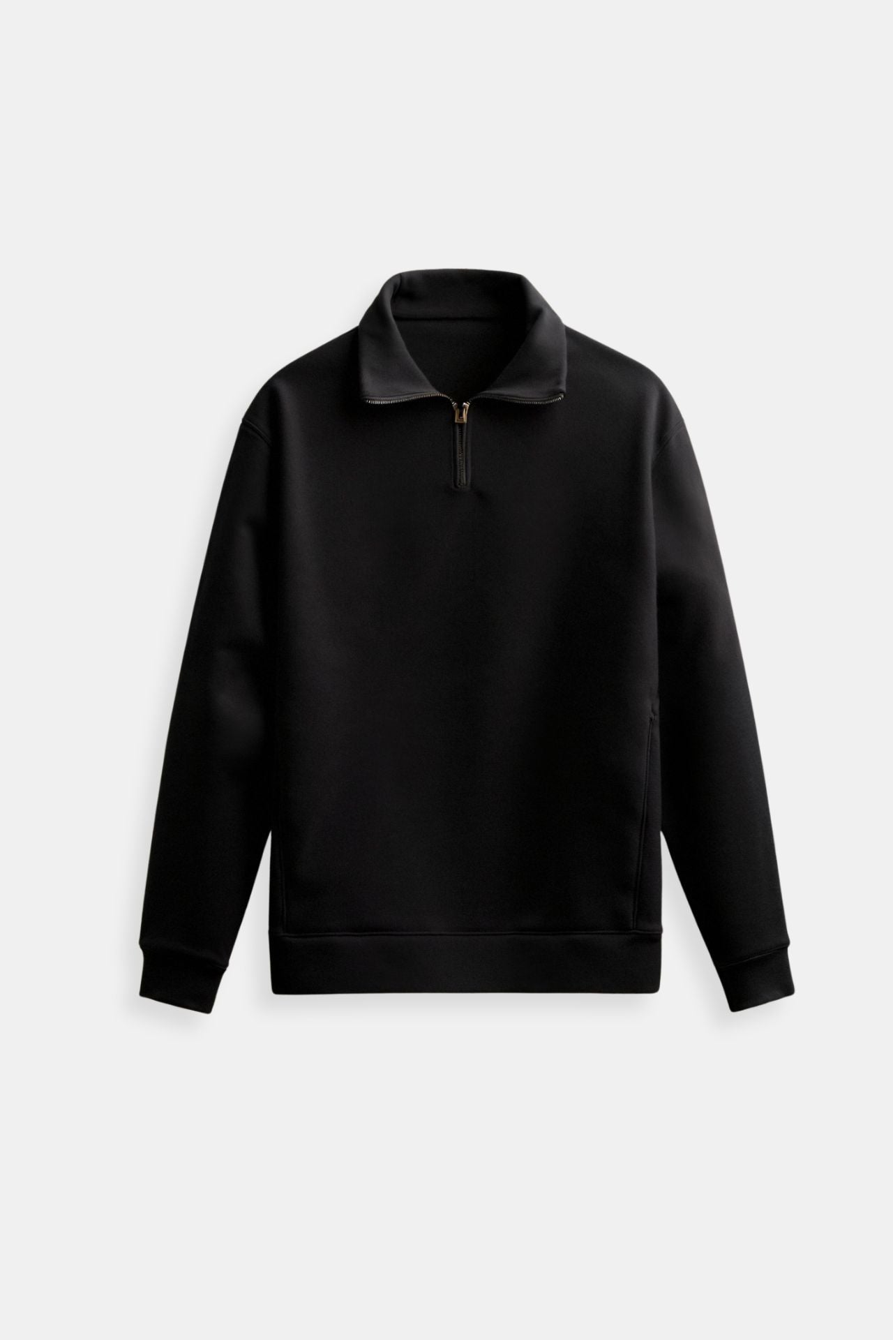 Old Money Casual Quarter Zip Hoodie - Timeless Style & Comfort Homme8