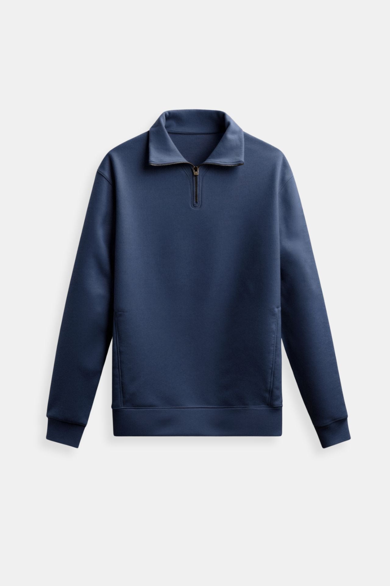 Old Money Casual Quarter Zip Hoodie - Timeless Style & Comfort Homme8