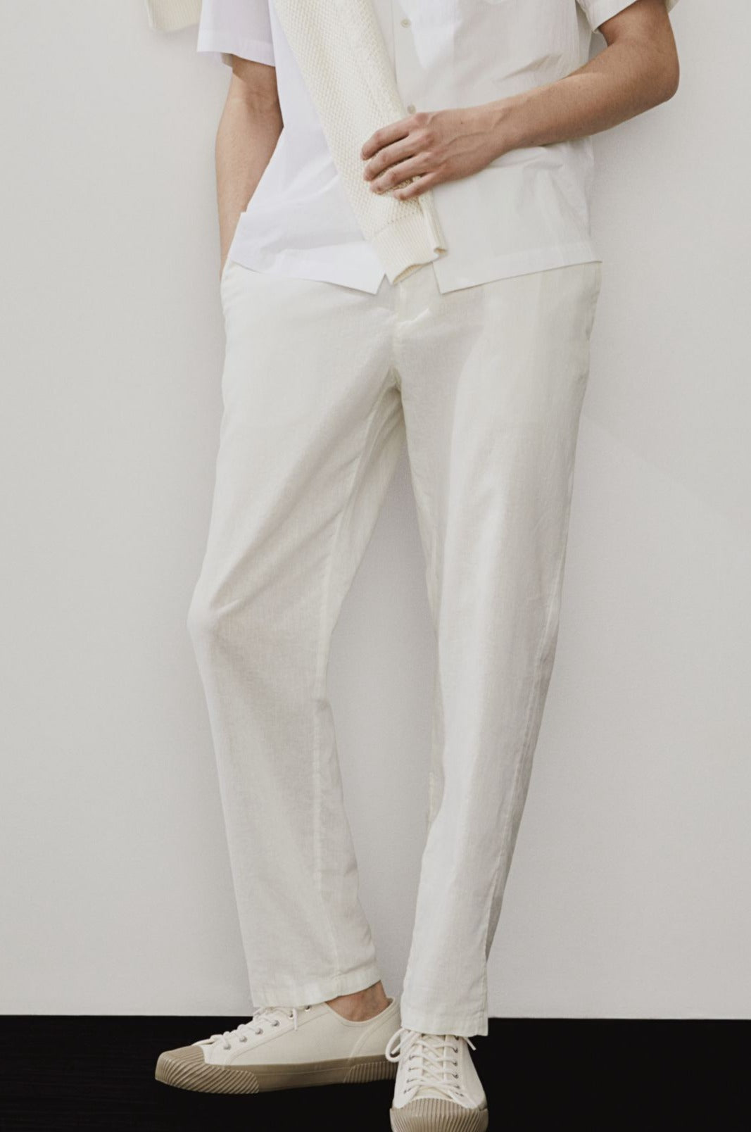 Old Money Linen Classic Pants - Timeless Elegance & Comfort Homme8