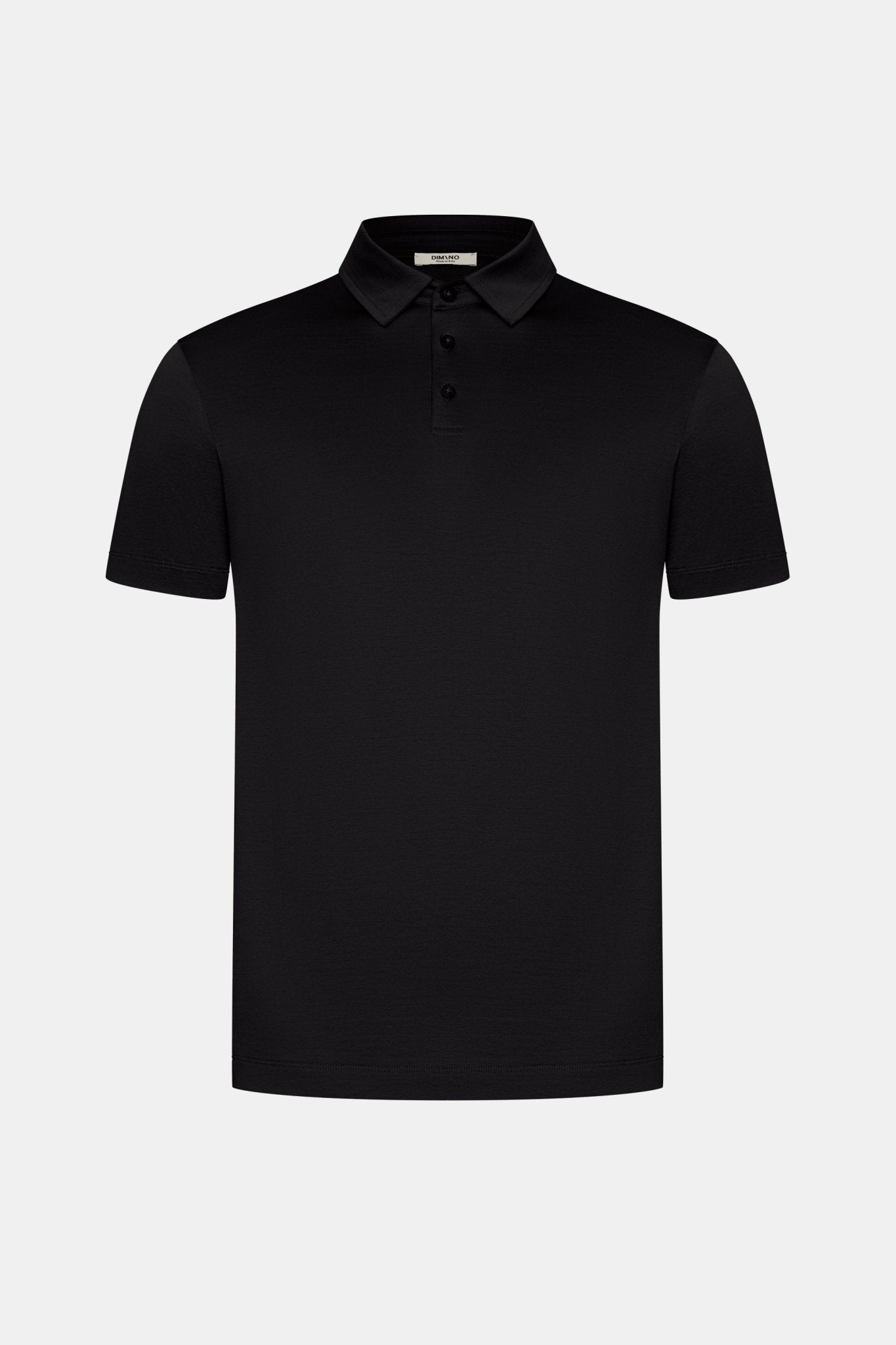 Onyx Black Polo Shirt - Stylish Comfort & Versatile Fit Homme8 Polo's