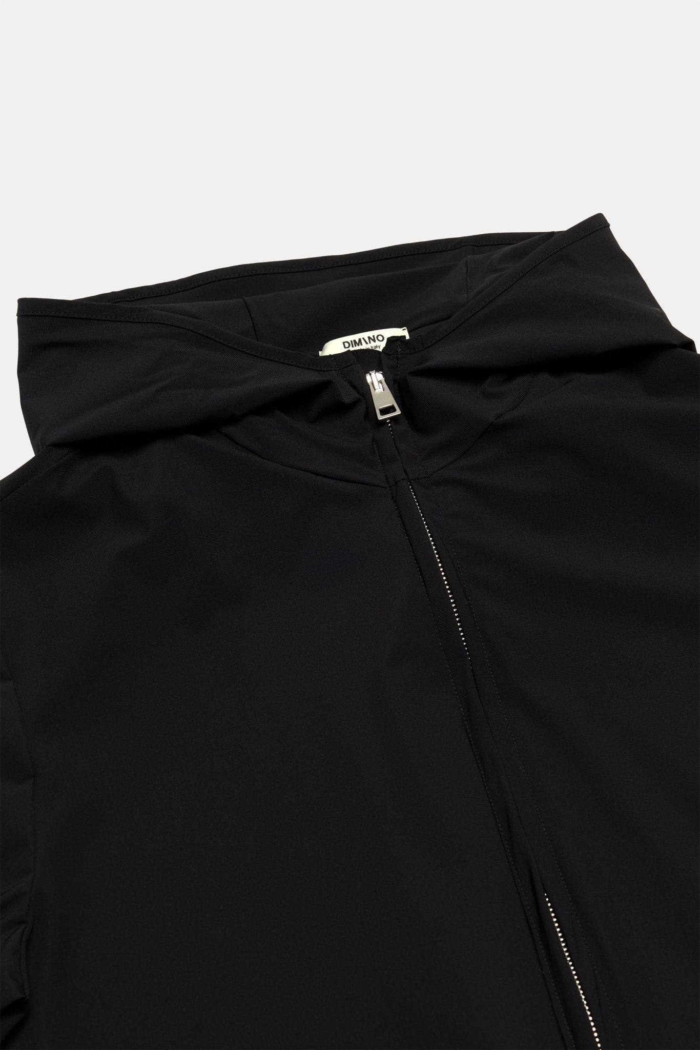 Onyx Black Tech Vest with Hood – Stylish & Functional Activewear Homme8 Trainingspak