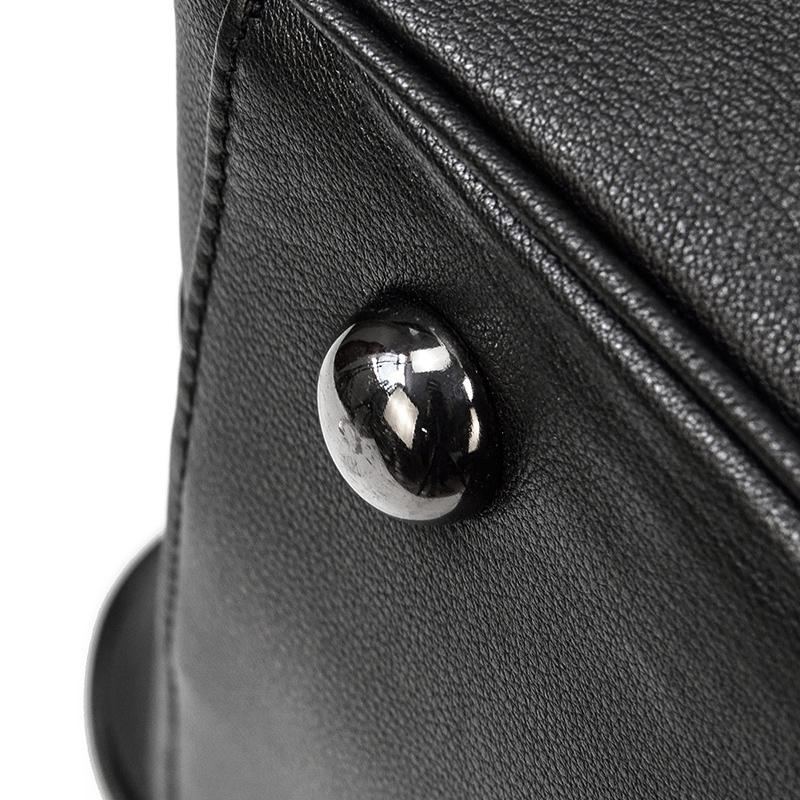 Premium Black Leather Holdall Bag NASHVILLE - Stylish & Durable Homme8 leather duffle bag