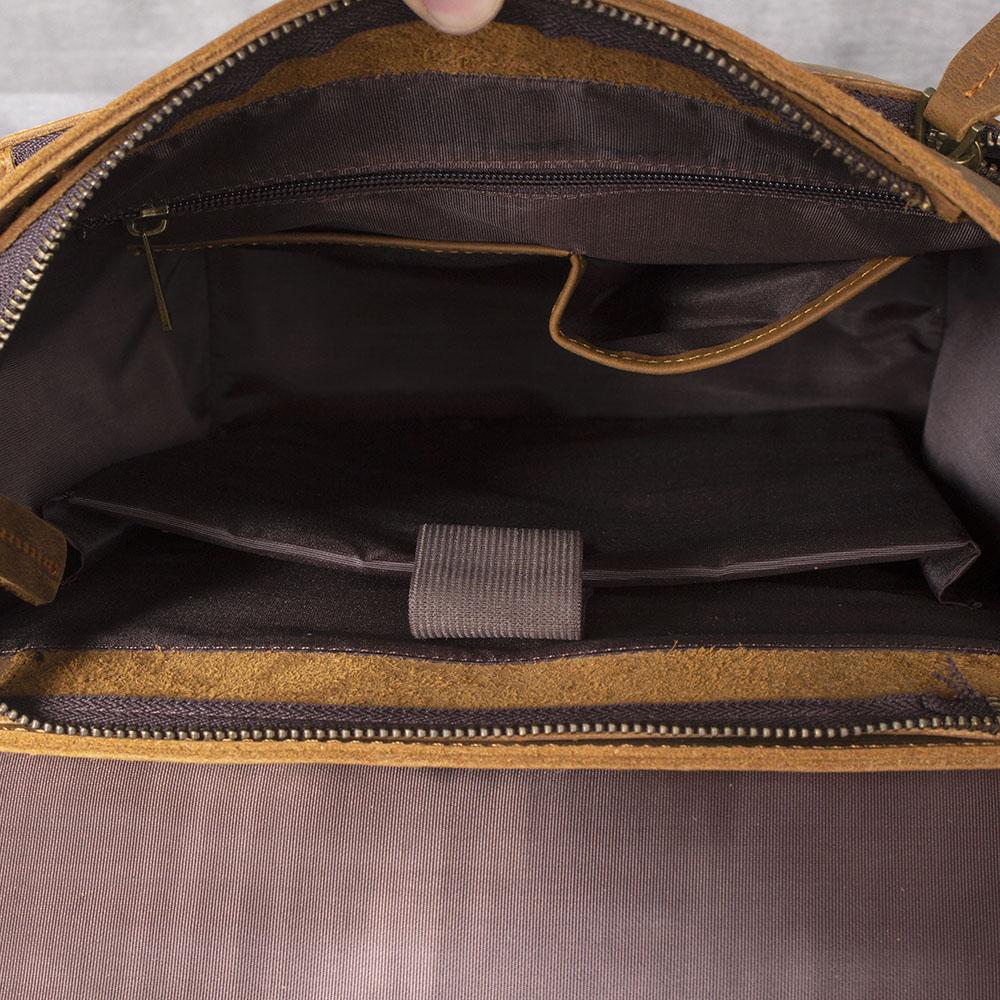 Premium Business Leather Backpack HOUSTON - Stylish & Functional Homme8 leather backpack