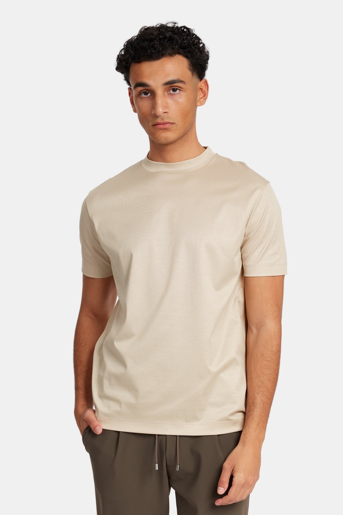 Premium Camel Beige T-Shirt - Comfort & Stijl voor Elke Gelegenheid Homme8 T-shirt