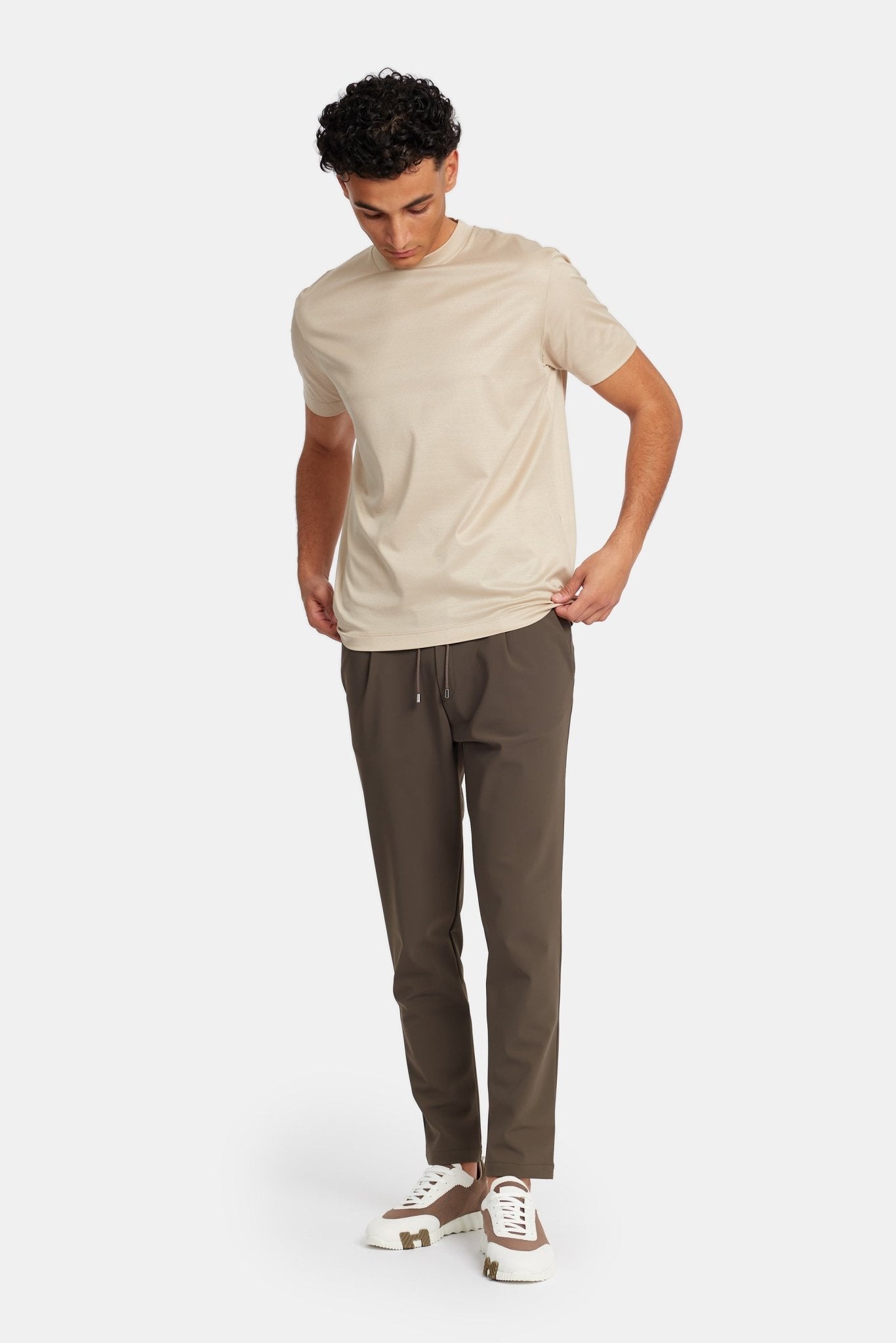 Premium Camel Beige T-Shirt - Comfort & Stijl voor Elke Gelegenheid Homme8 T-shirt