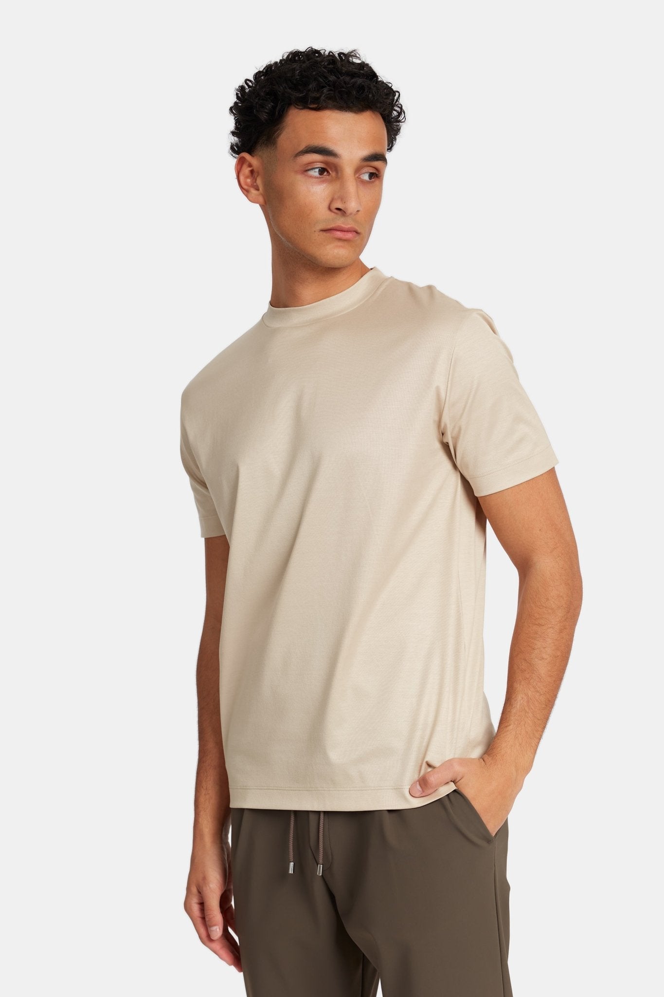 Premium Camel Beige T-Shirt - Comfort & Stijl voor Elke Gelegenheid Homme8 T-shirt