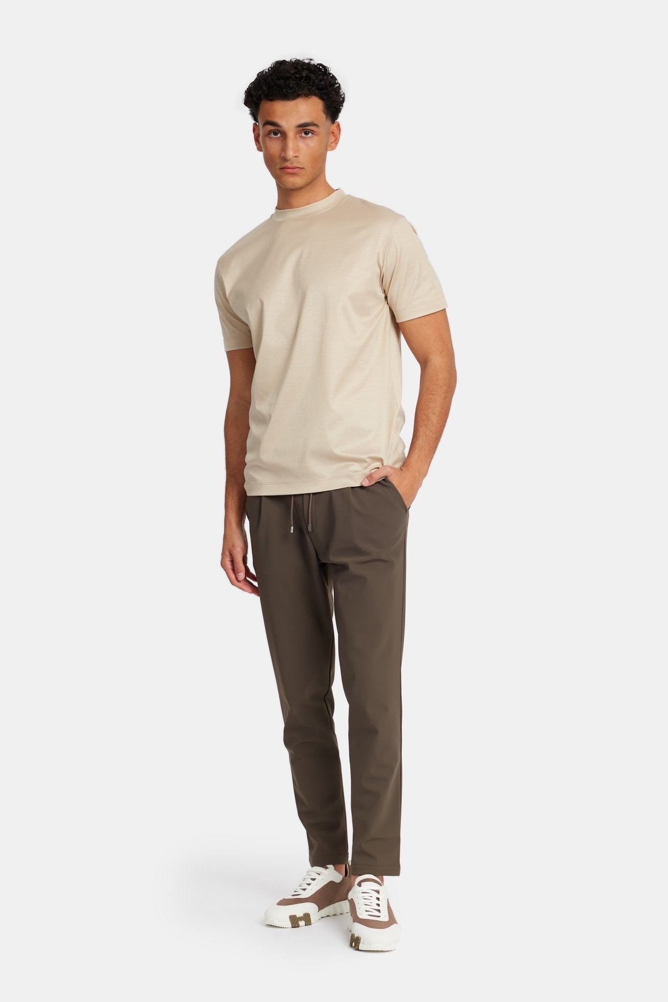 Premium Camel Beige T-Shirt - Comfort & Stijl voor Elke Gelegenheid Homme8 T-shirt