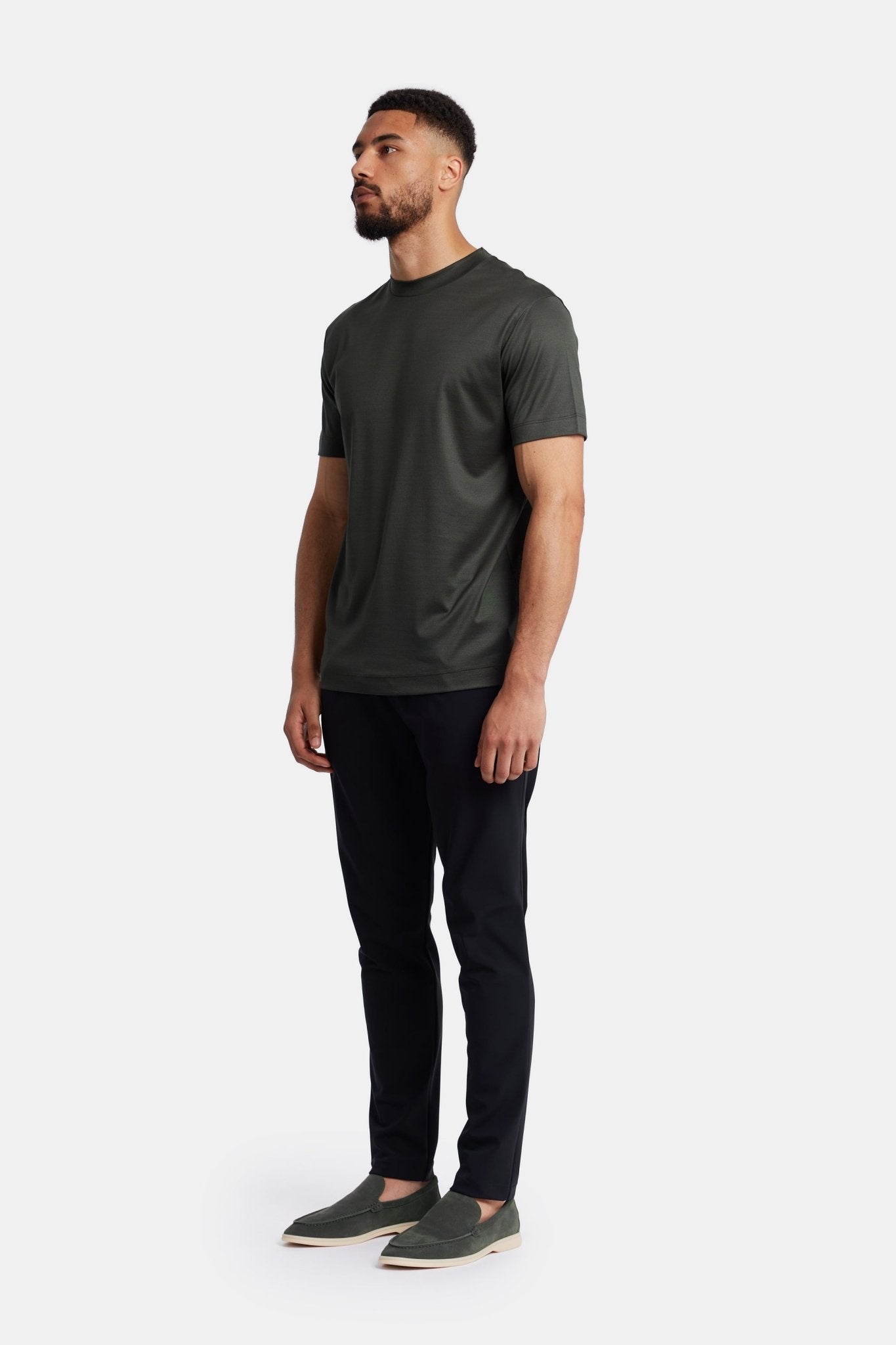 Premium Dark Green T-Shirt - Eco-Friendly Comfort & Style Homme8 T-shirt
