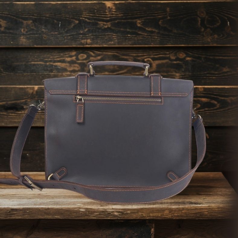 Premium Leather Courier Bag | NAMUR - Stylish & Durable Homme8 leather shoulder bag