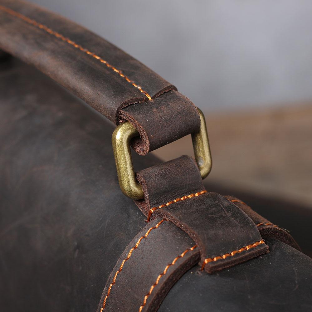 Premium Leather Courier Bag | NAMUR - Stylish & Durable Homme8 leather shoulder bag