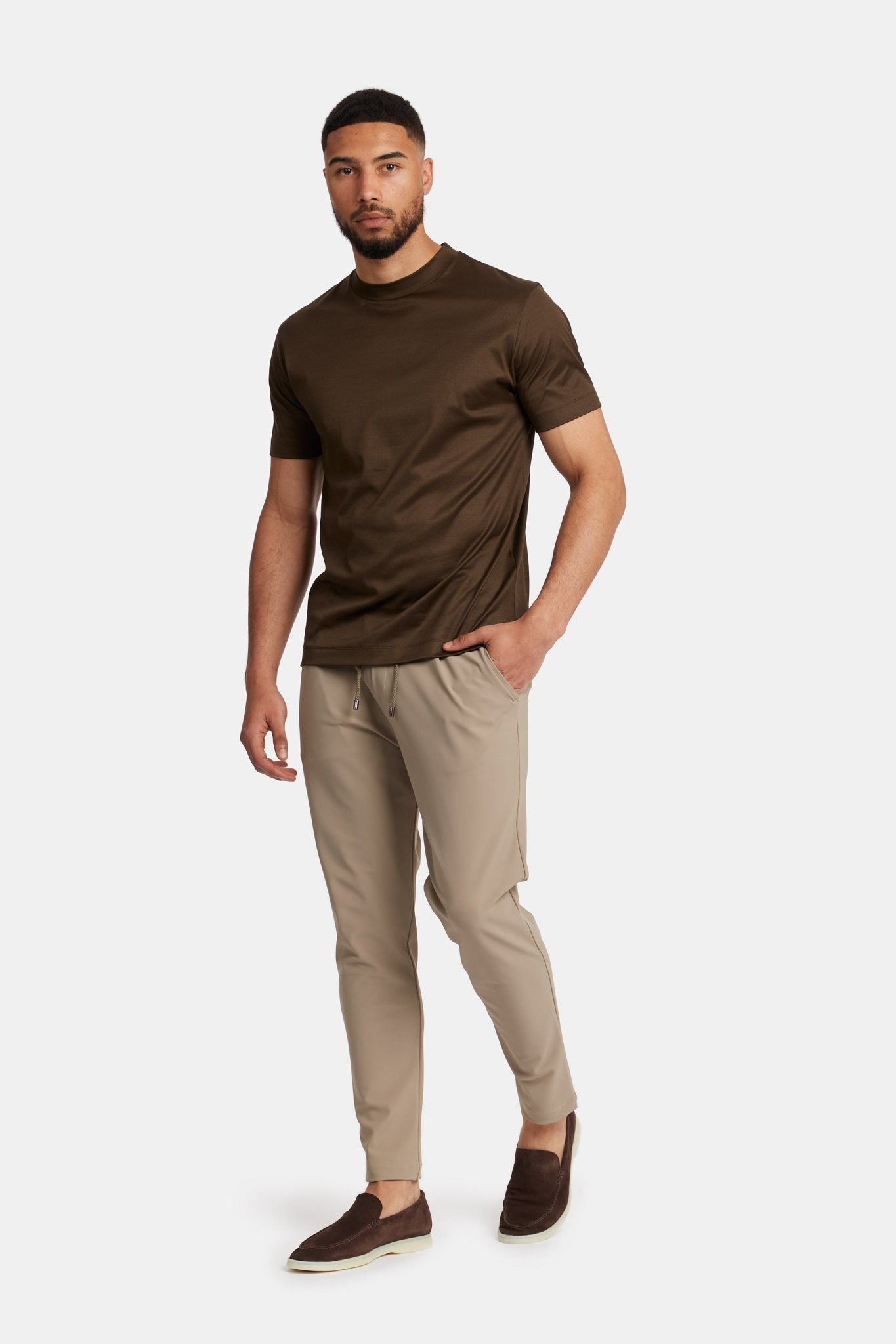 Premium Mocha Brown T-Shirt - Comfort & Stijl voor Elke Gelegenheid Homme8 T-shirt