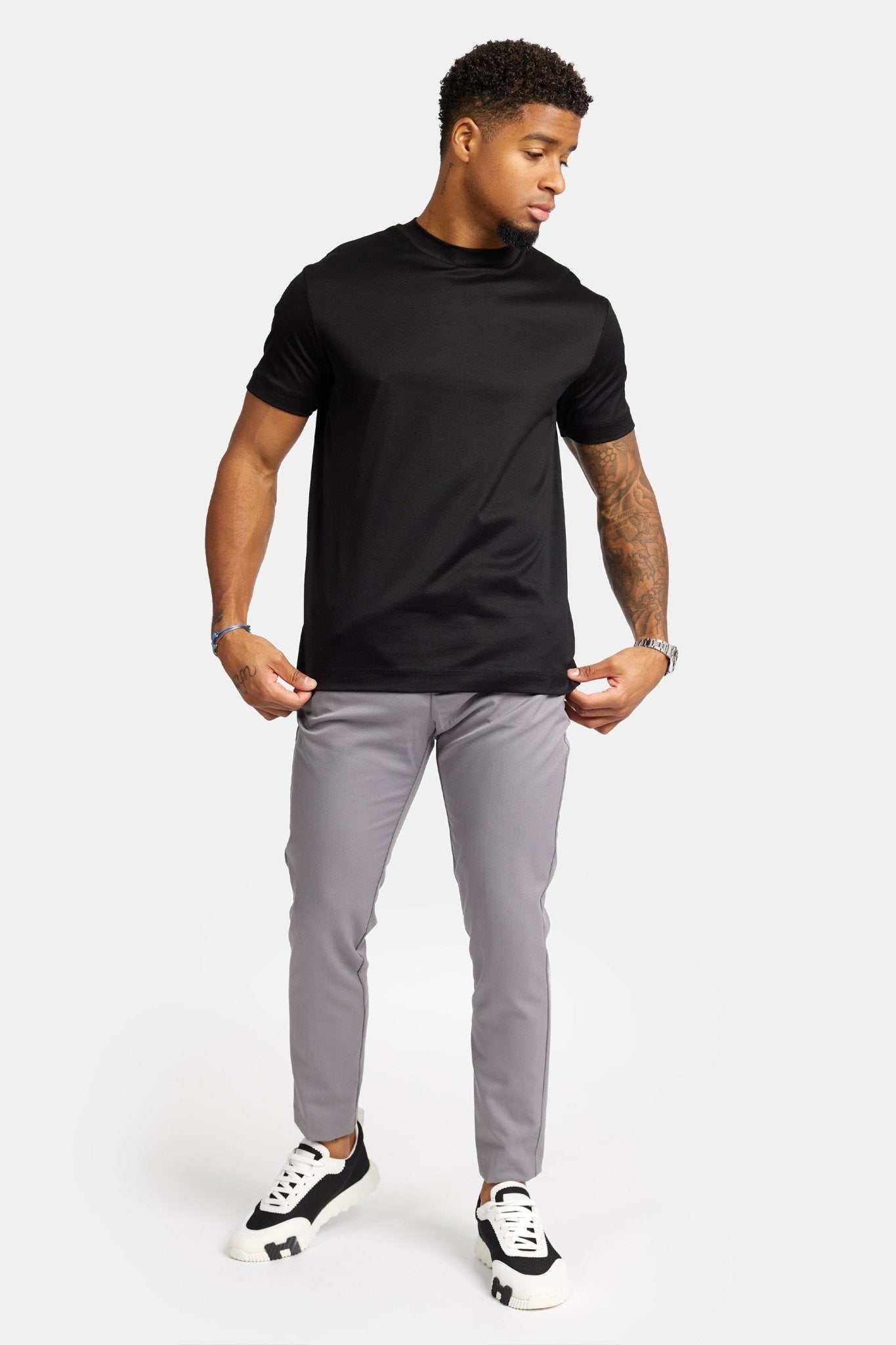 Premium Onyx Black T-Shirt - Stylish Comfort & Versatile Fit Homme8 T-shirt