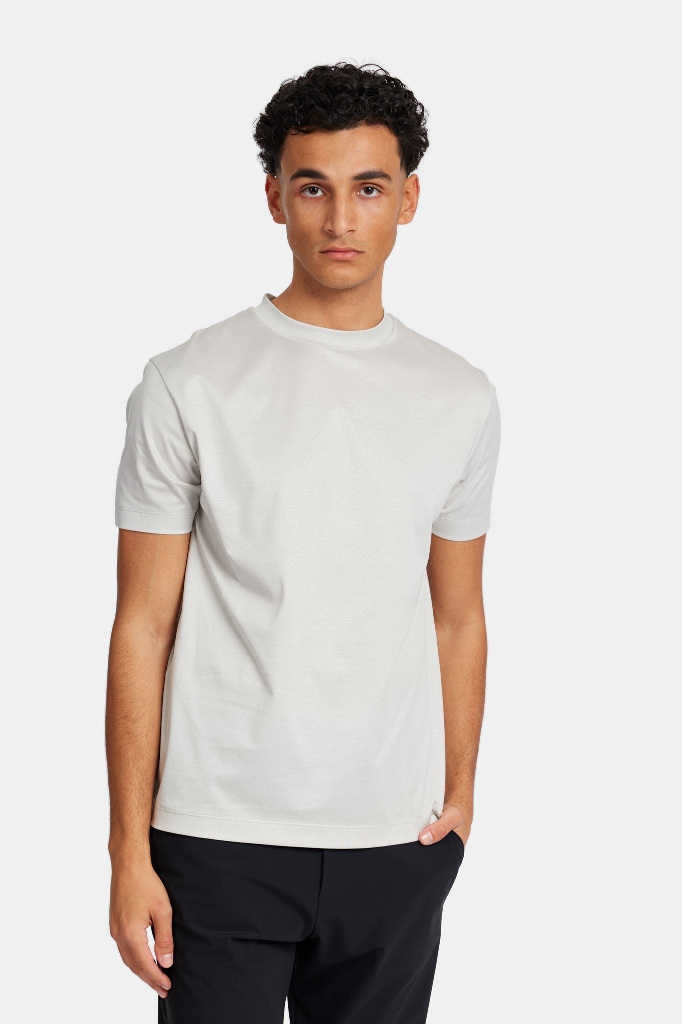 Premium Pearl Grey T-Shirt - Soft, Stylish & Versatile Wear Homme8 T-shirt