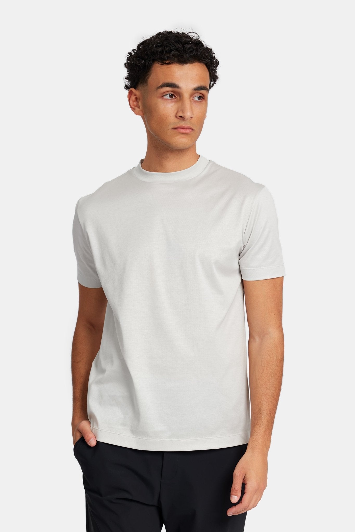Premium Pearl Grey T-Shirt - Soft, Stylish & Versatile Wear Homme8 T-shirt