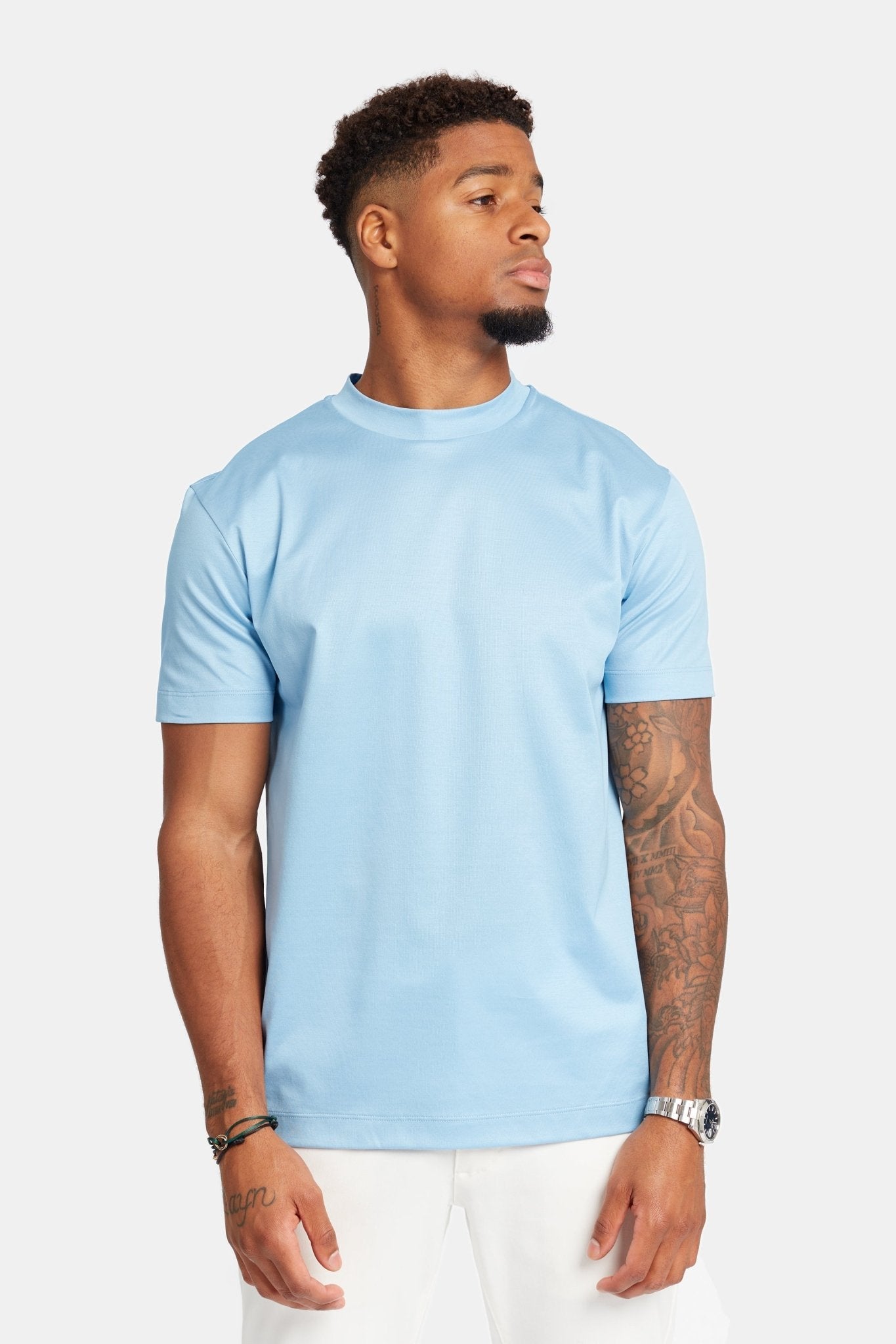 Premium Sky Blue T-Shirt - Comfort & Style for Every Occasion Homme8 T-shirt
