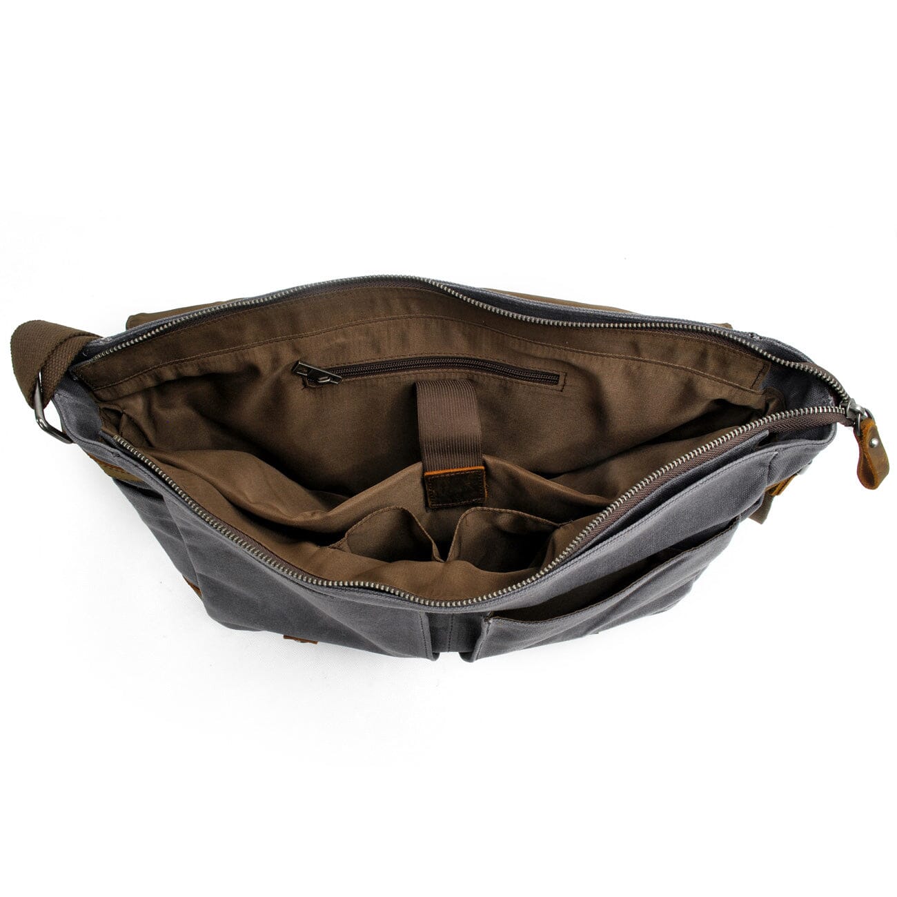 RENO Canvas Laptop Messenger Bag - Stylish, Durable & Functional Homme8 Waxed Canvas Messenger Bag