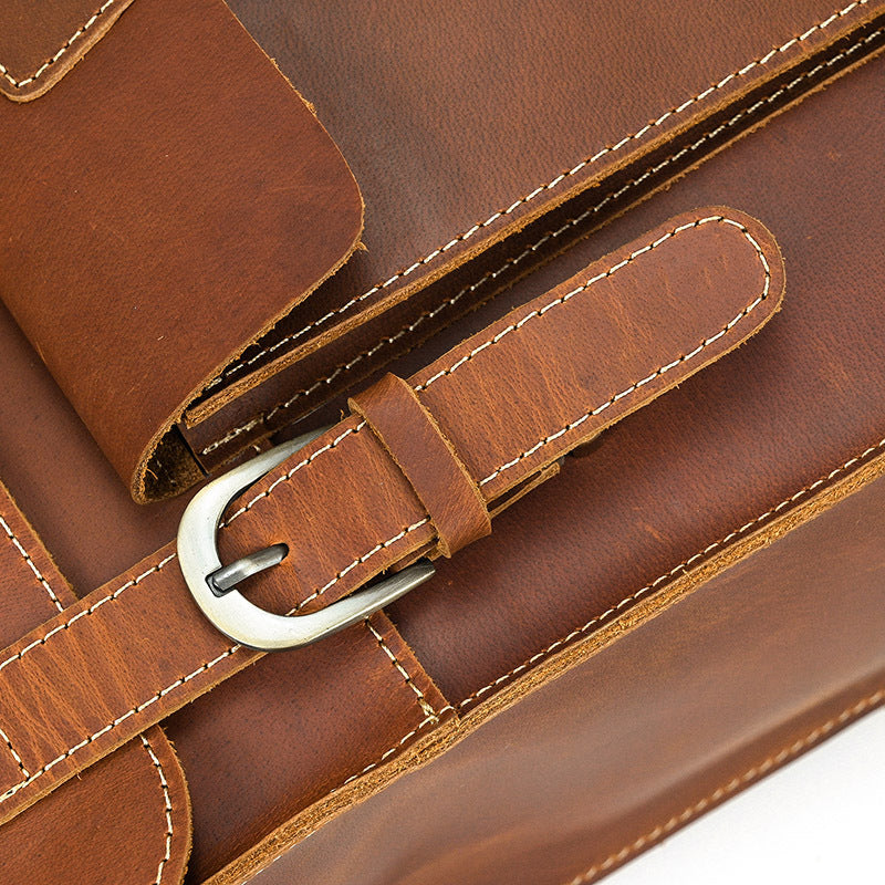 SCOTTSDALE Leather Convertible Backpack - Stylish & Versatile Homme8