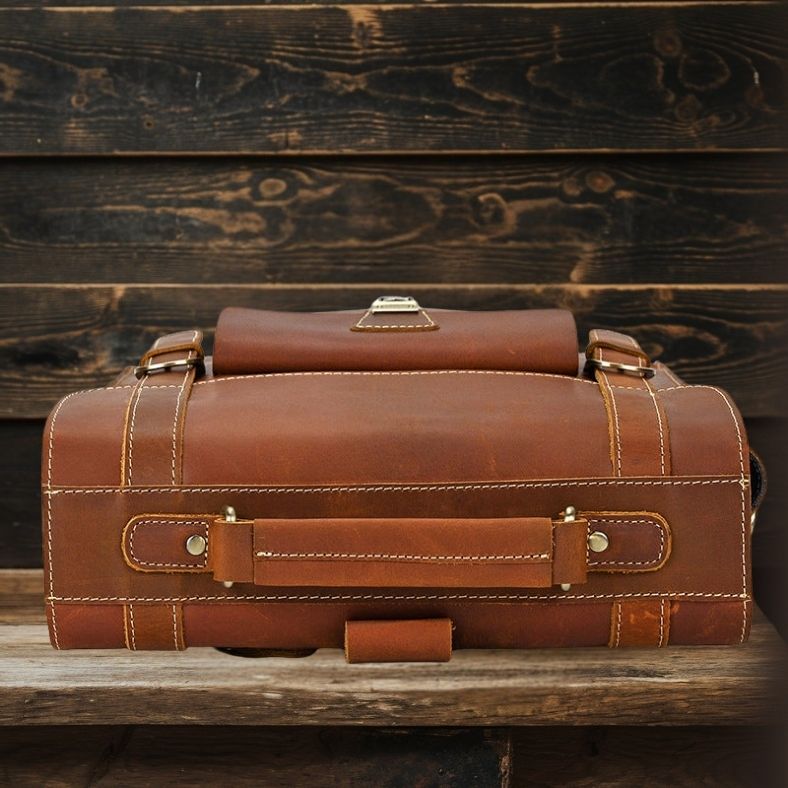 SCOTTSDALE Leather Convertible Backpack - Stylish & Versatile Homme8