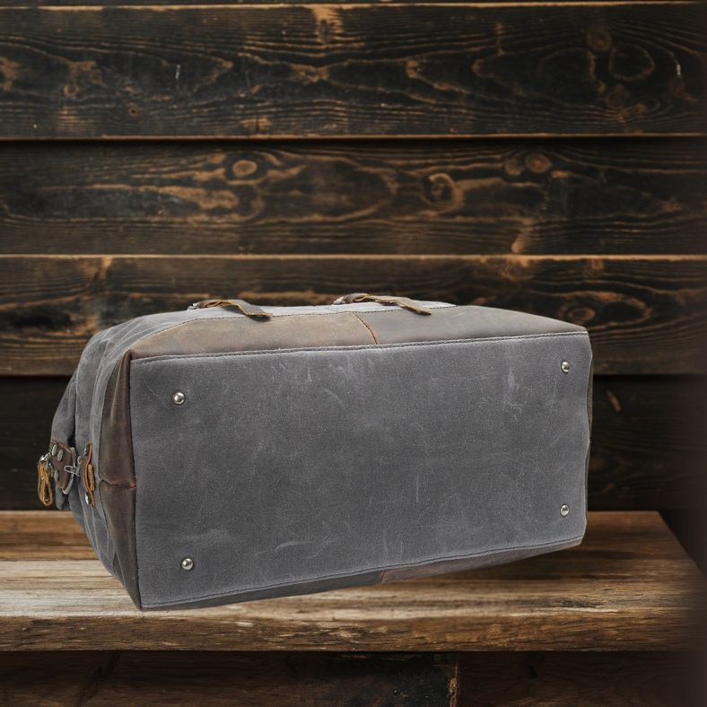 Seattle Canvas Duffle Bag - Durable, Stylish & Versatile Travel Companion Homme8 waxed canvas duffle bag