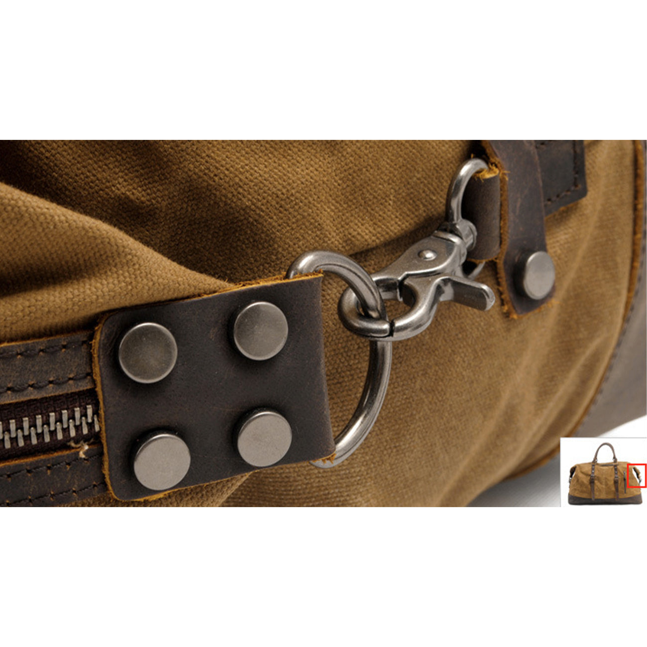 Seattle Canvas Duffle Bag - Durable, Stylish & Versatile Travel Companion Homme8 waxed canvas duffle bag