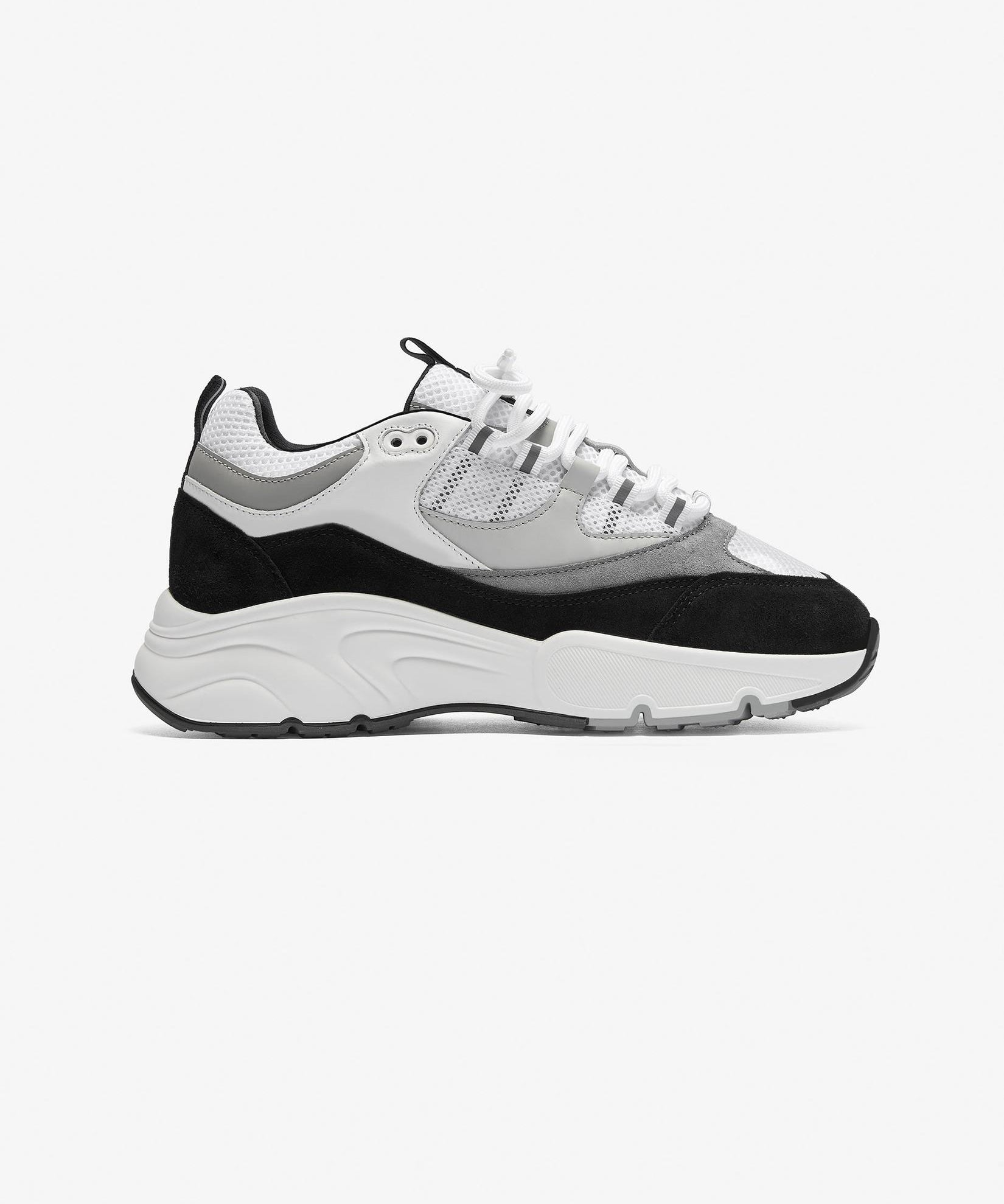Aero Runner Monochrome: Sleek Performance Sneakers for All-Day Comfort Homme8 