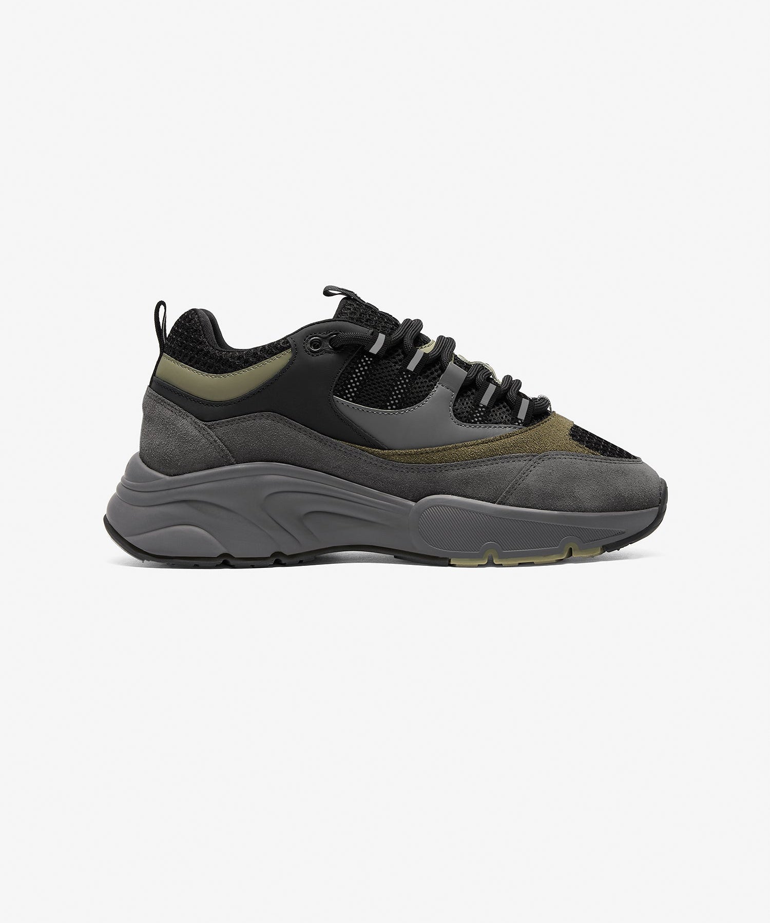 Aero Runner Olive: Lightweight Performance Running Shoes Homme8 