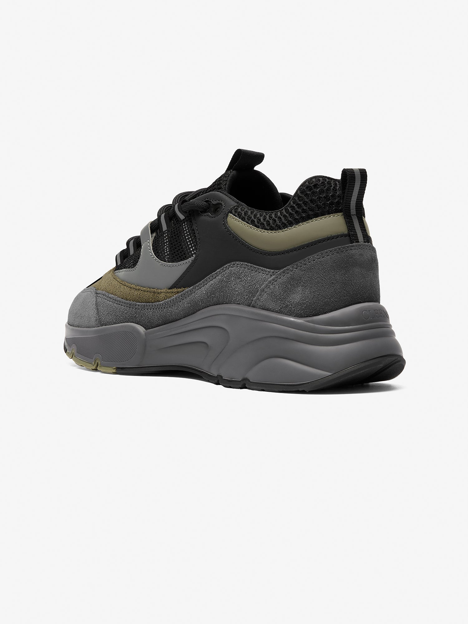 Aero Runner Olive: Lightweight Performance Running Shoes Homme8 