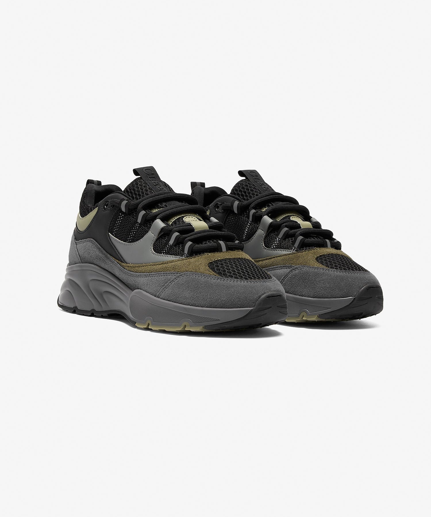 Aero Runner Olive: Lightweight Performance Running Shoes Homme8 