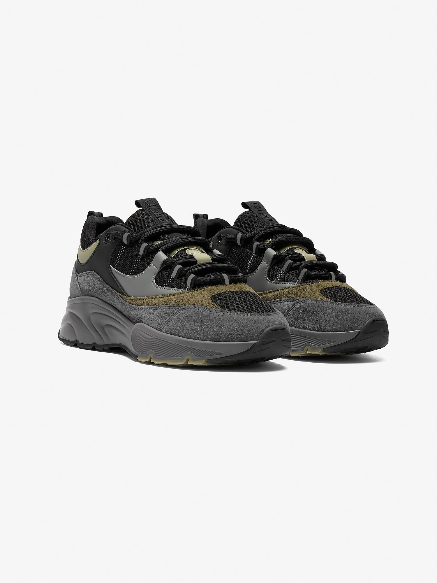 Aero Runner Olive: Lightweight Performance Running Shoes Homme8 