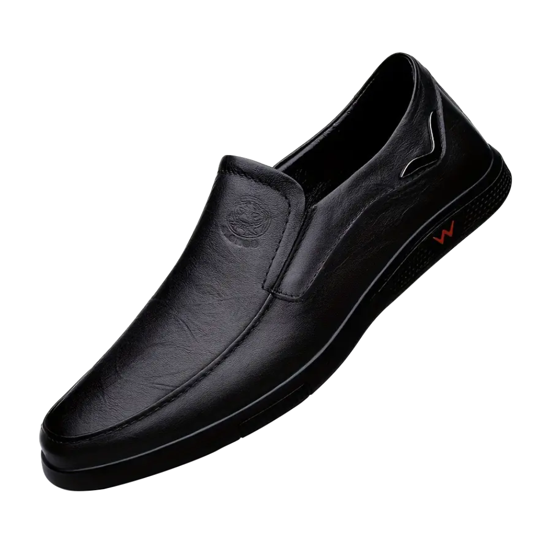 Aiden Casual Leather Slip-On Shoes - Comfort & Style Redefined Homme8 