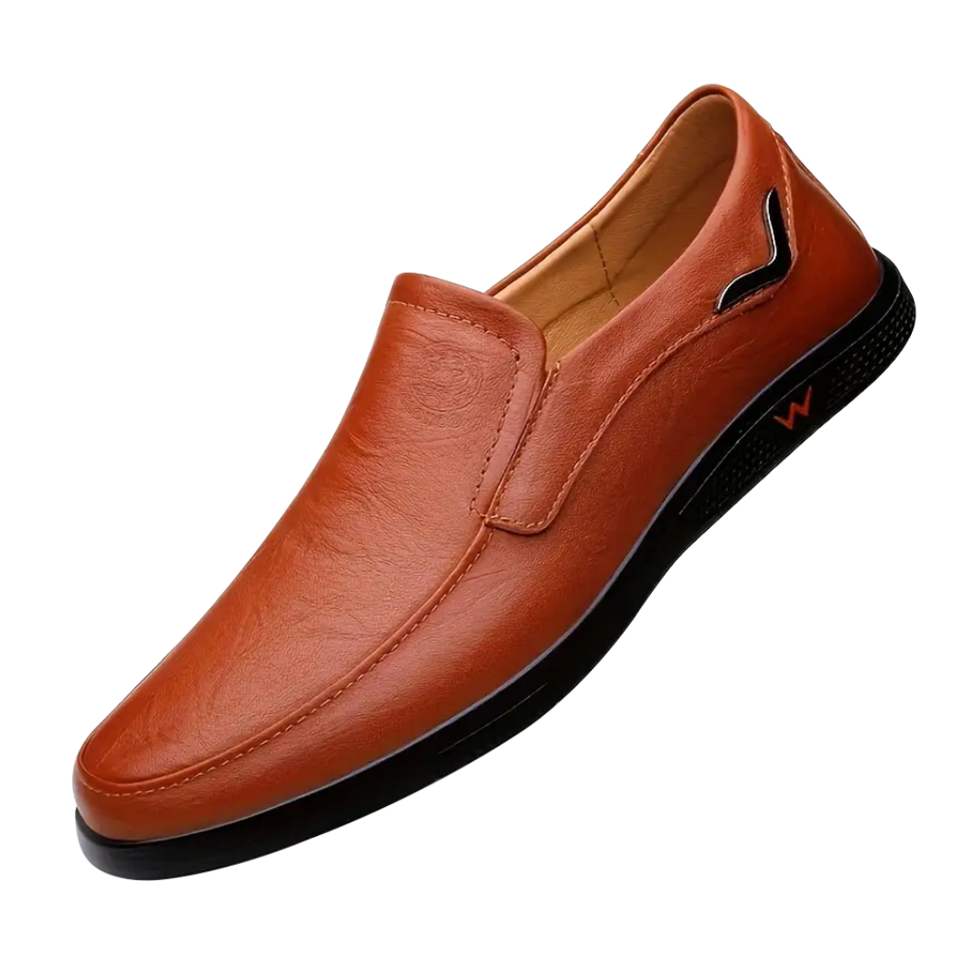 Aiden Casual Leather Slip-On Shoes - Comfort & Style Redefined Homme8 