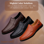 Aiden Casual Leather Slip-On Shoes - Comfort & Style Redefined Homme8 