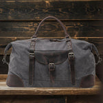 Boston Canvas Overnight Bag - Stylish, Durable & Spacious Travel Companion Homme8 waxed canvas duffle bag
